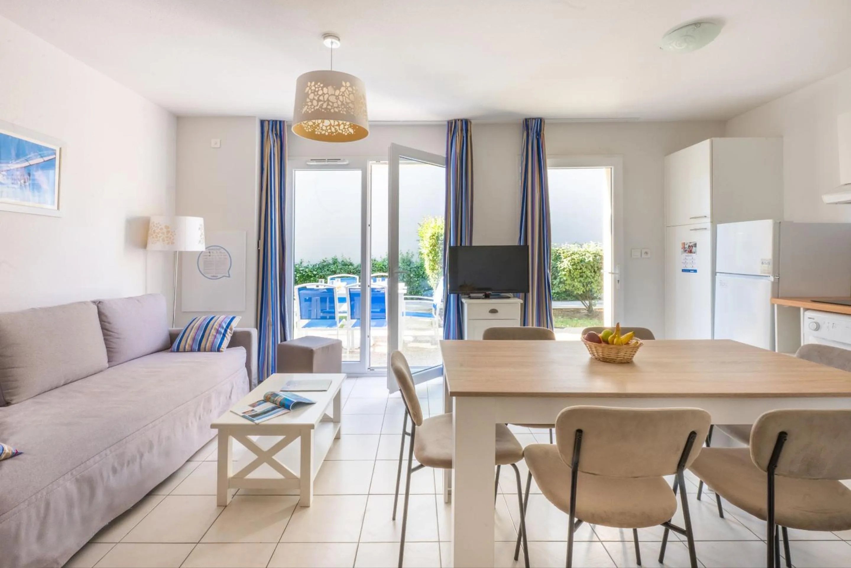 Dining area in Résidence Odalys Le Petit Pont