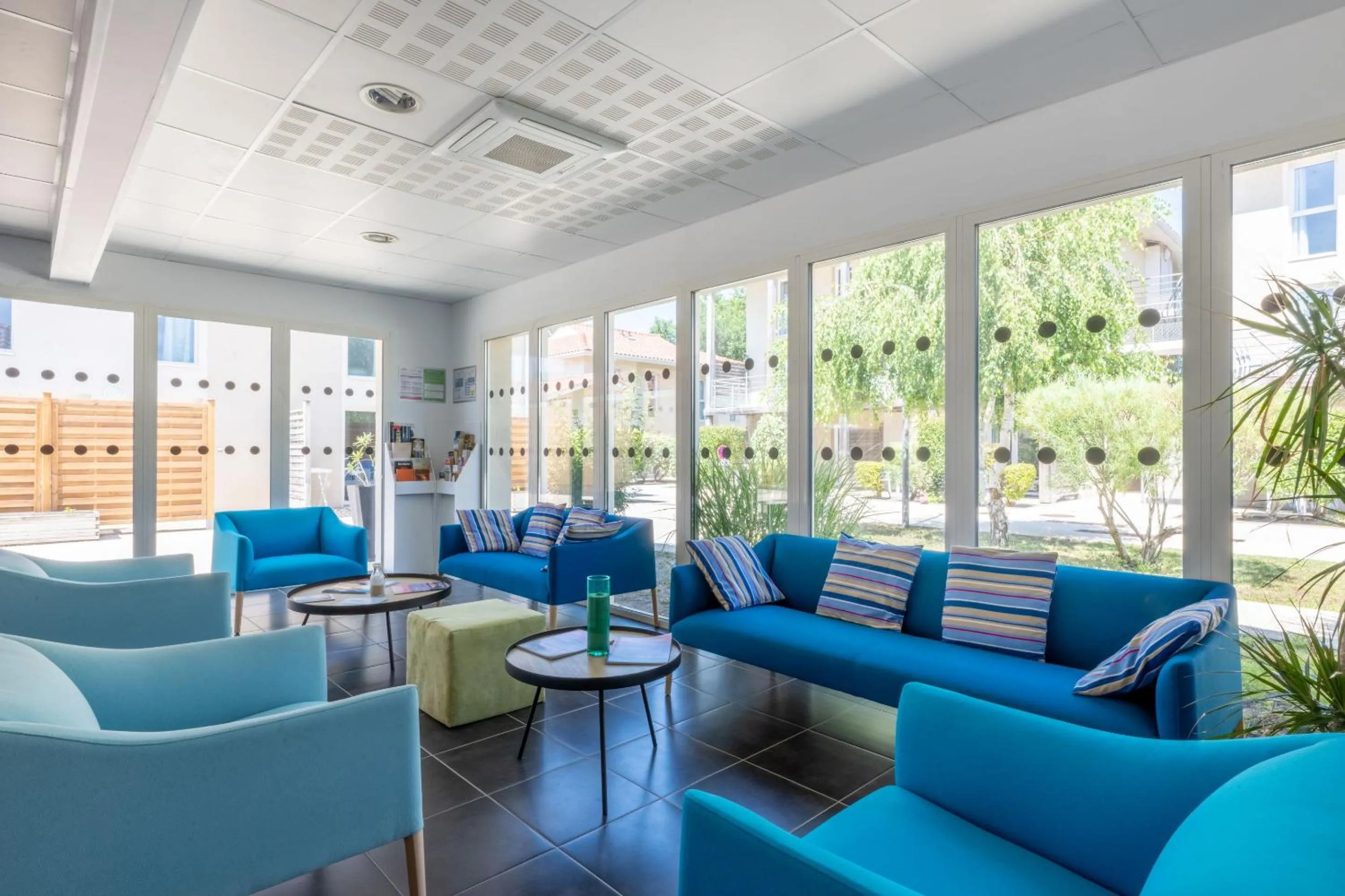 Lobby or reception in Résidence Odalys Le Petit Pont