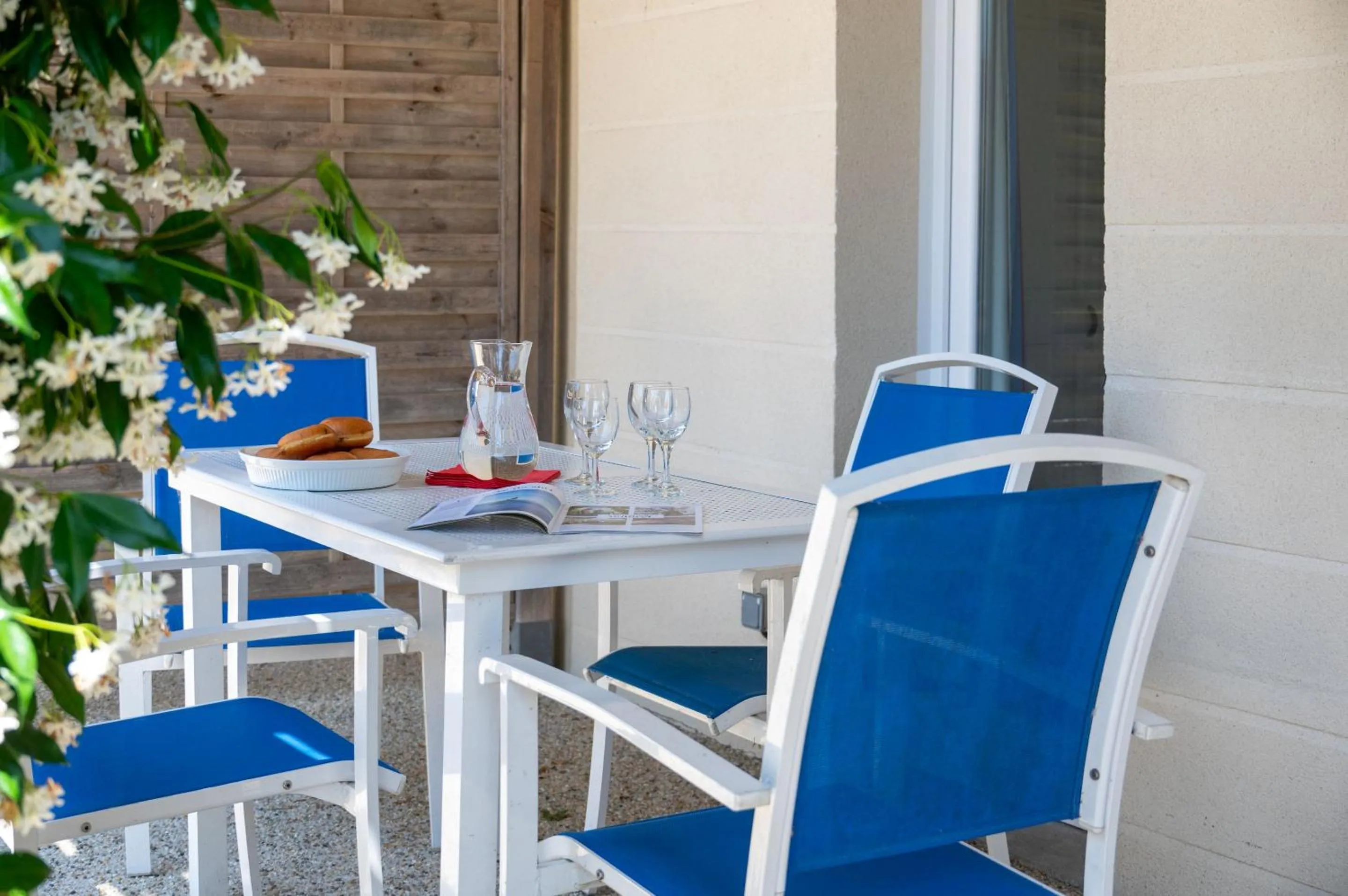 Balcony/Terrace in Résidence Odalys Le Petit Pont