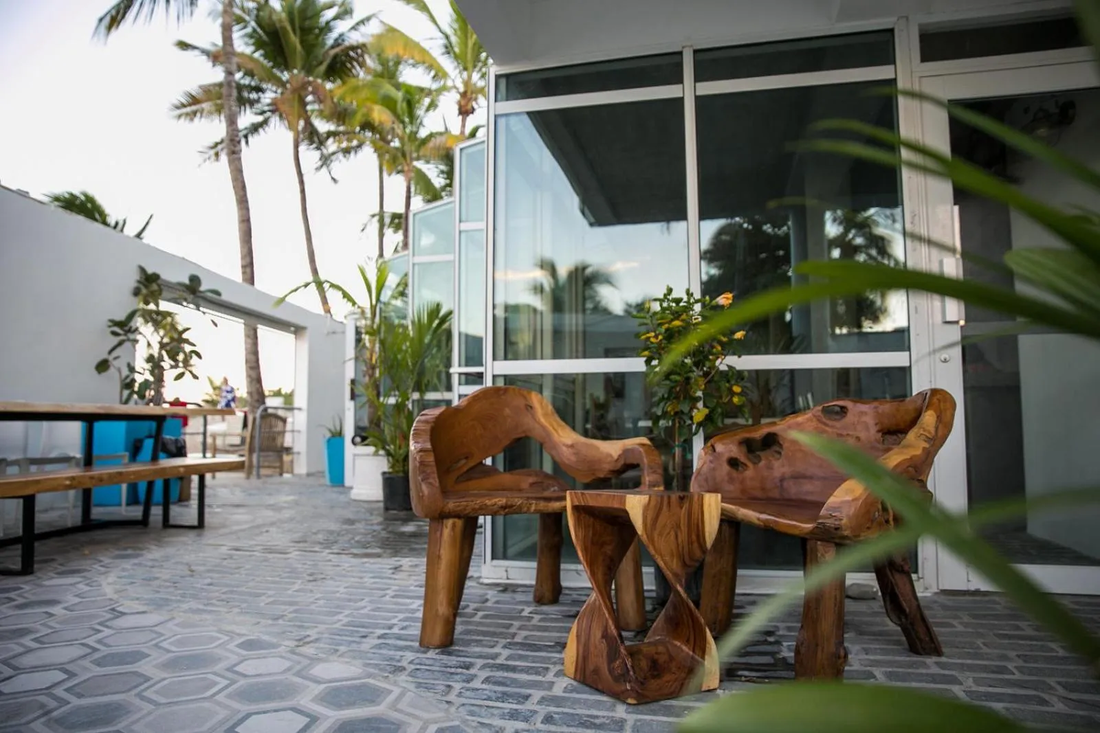 Patio in Numero Uno Beach House