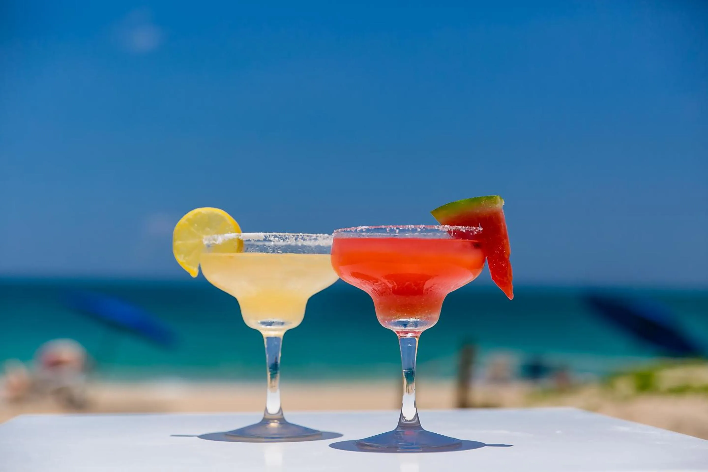 Drinks in Numero Uno Beach House