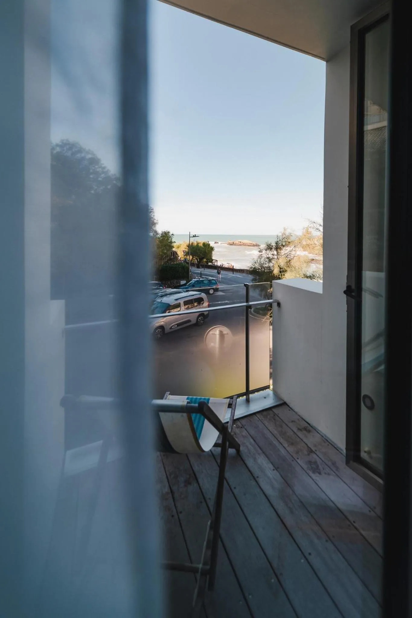 Sea view in Hôtel de La Plage
