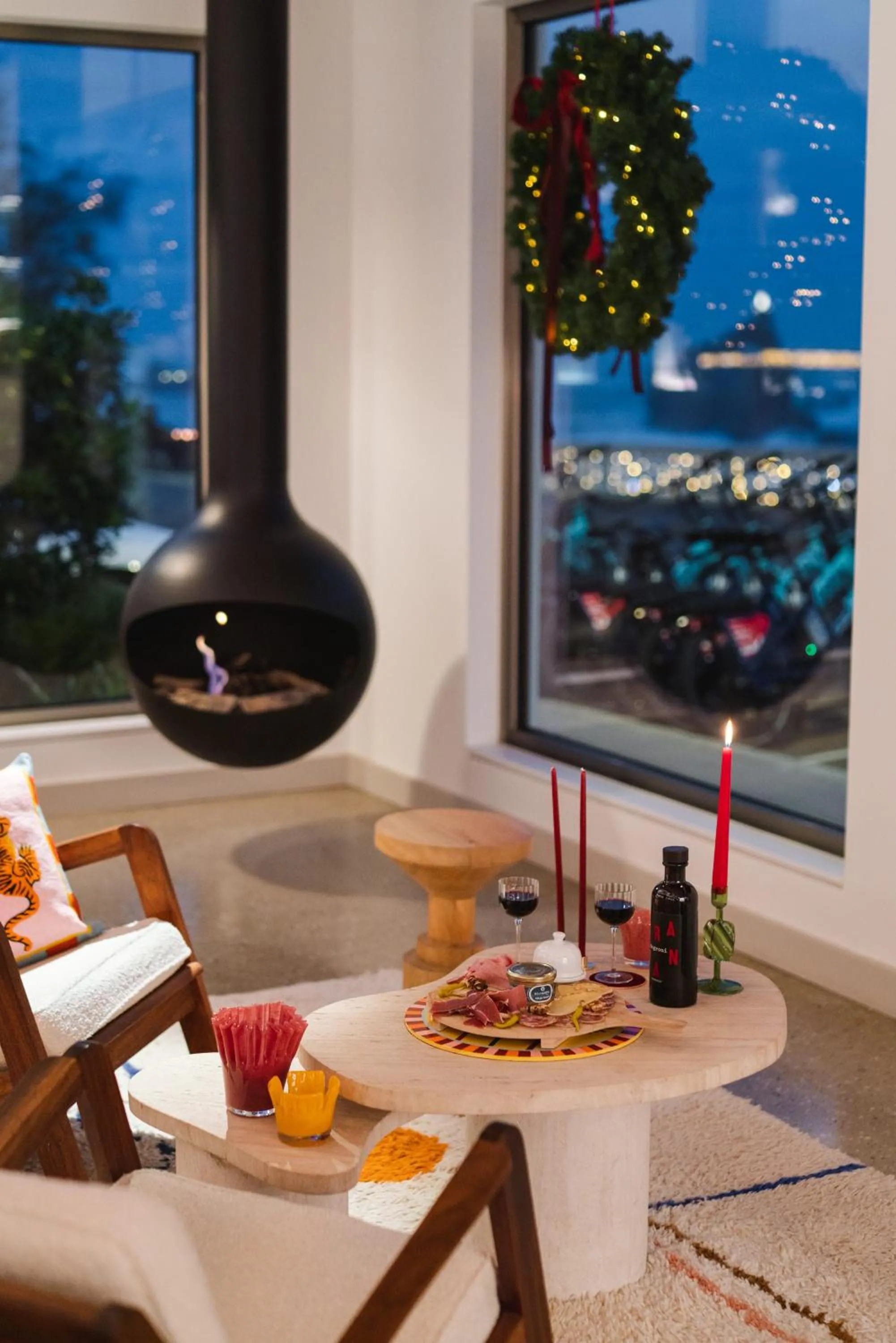 Living room in Hôtel de La Plage