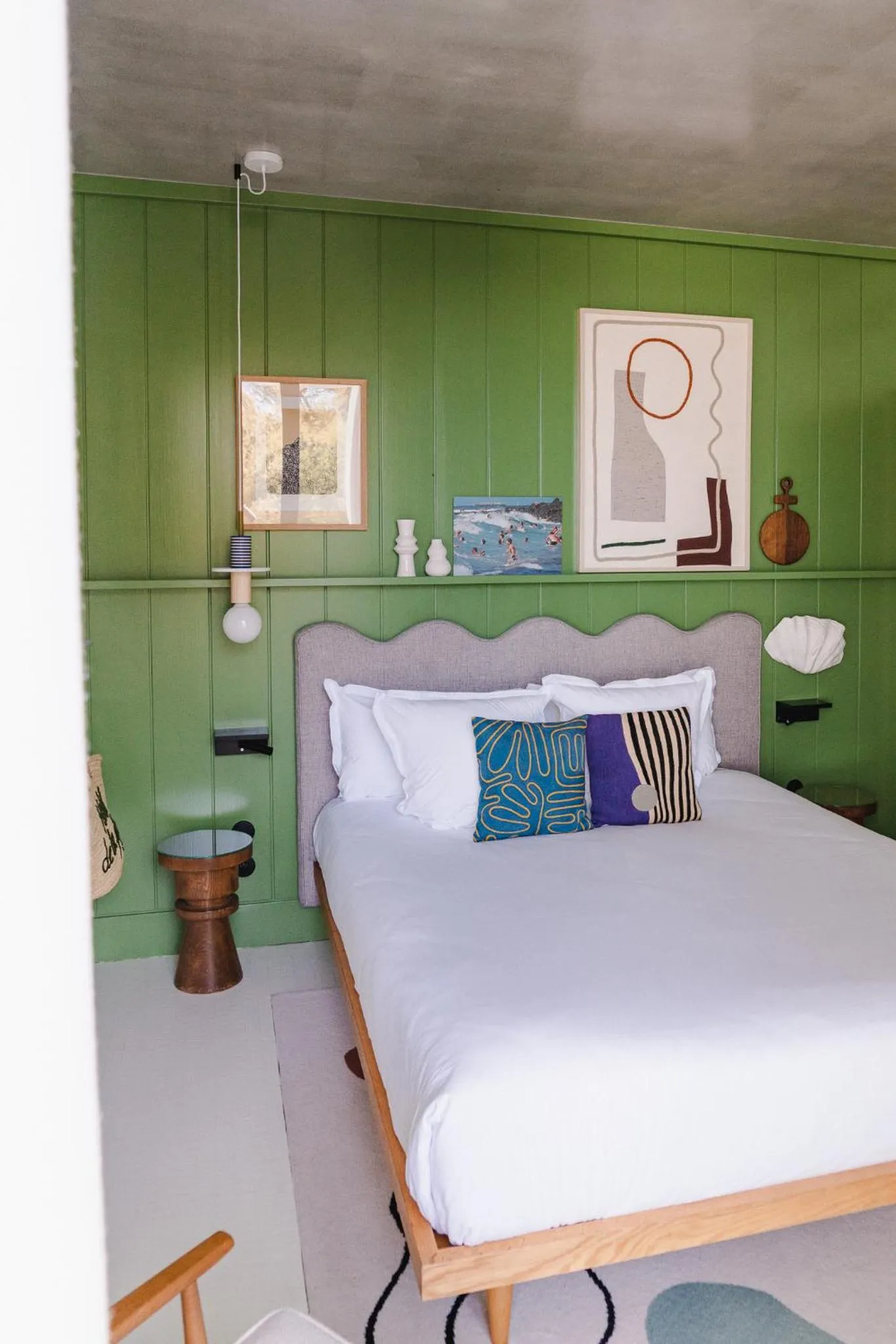 Bedroom, Bed in Hôtel de La Plage