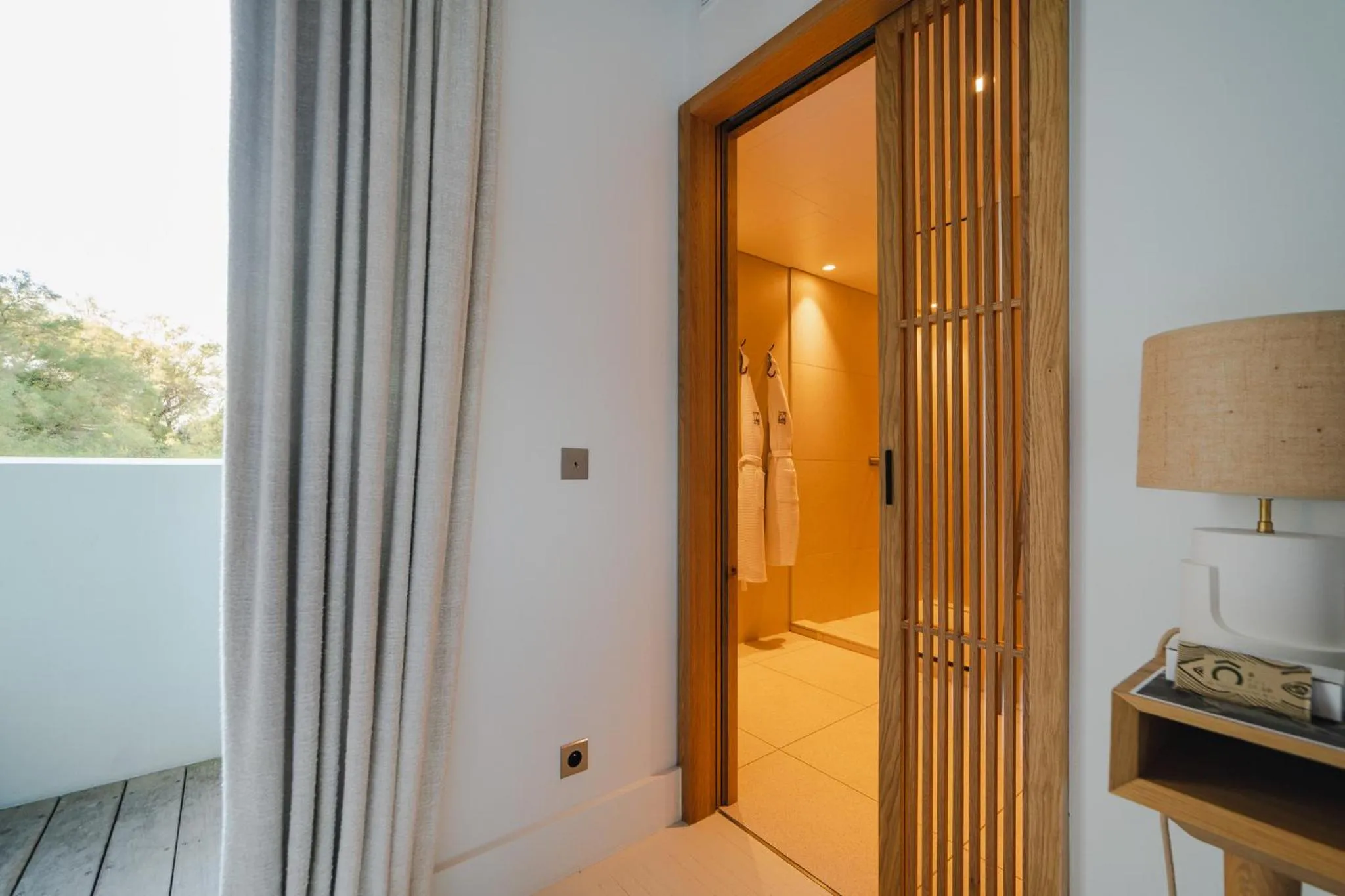 Balcony/Terrace in Hôtel de La Plage