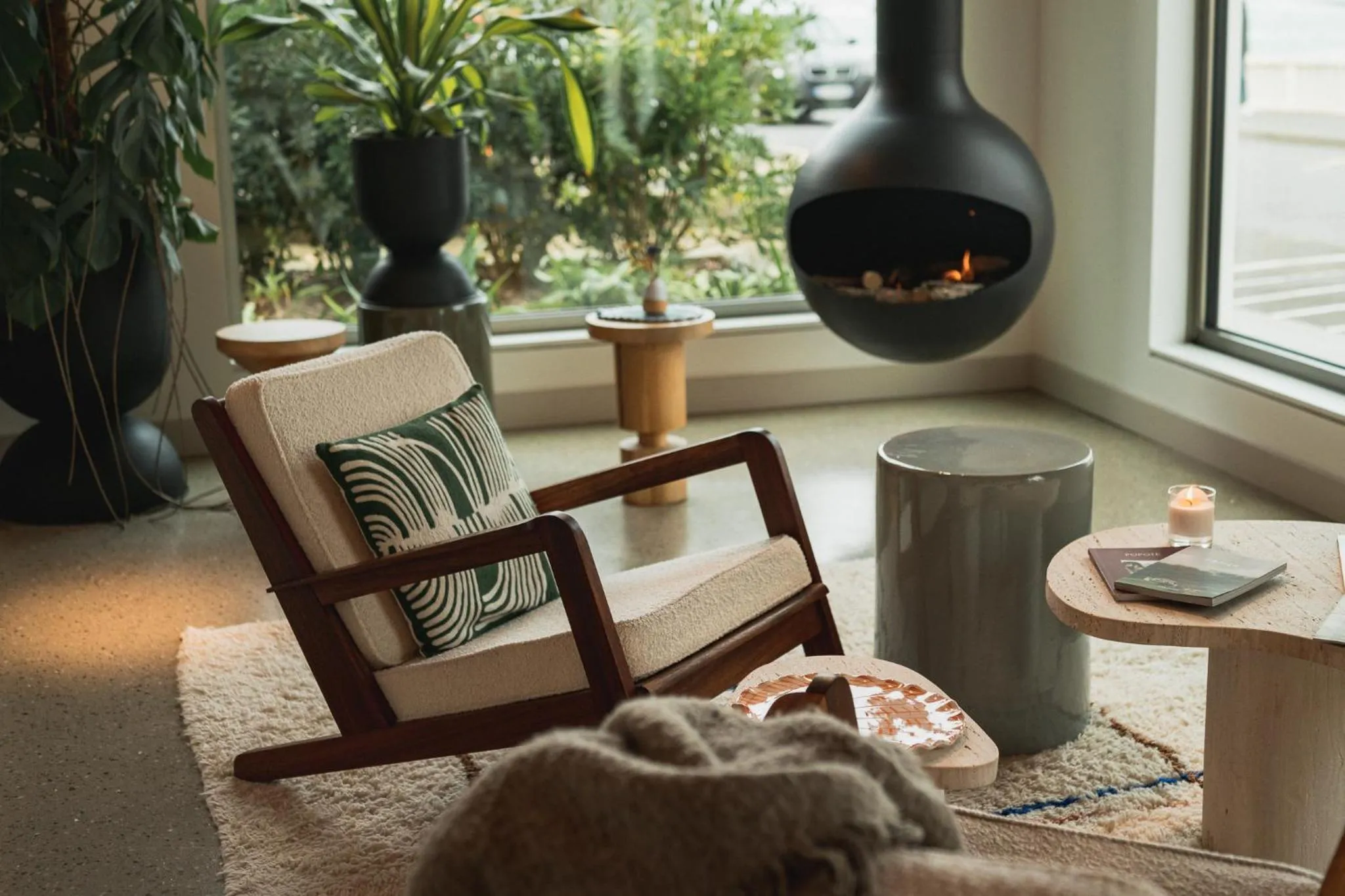 Living room in Hôtel de La Plage
