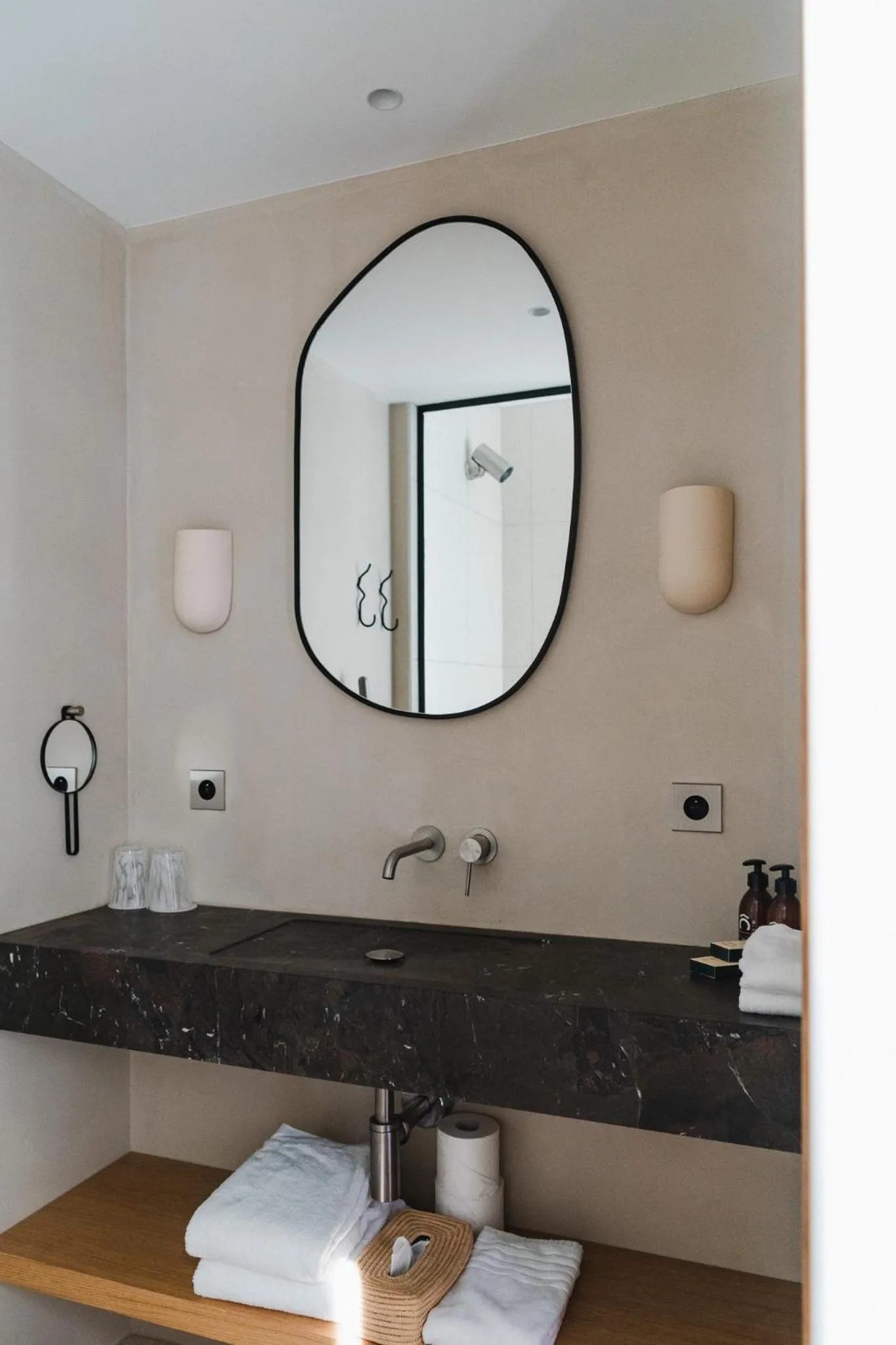 Bathroom in Hôtel de La Plage