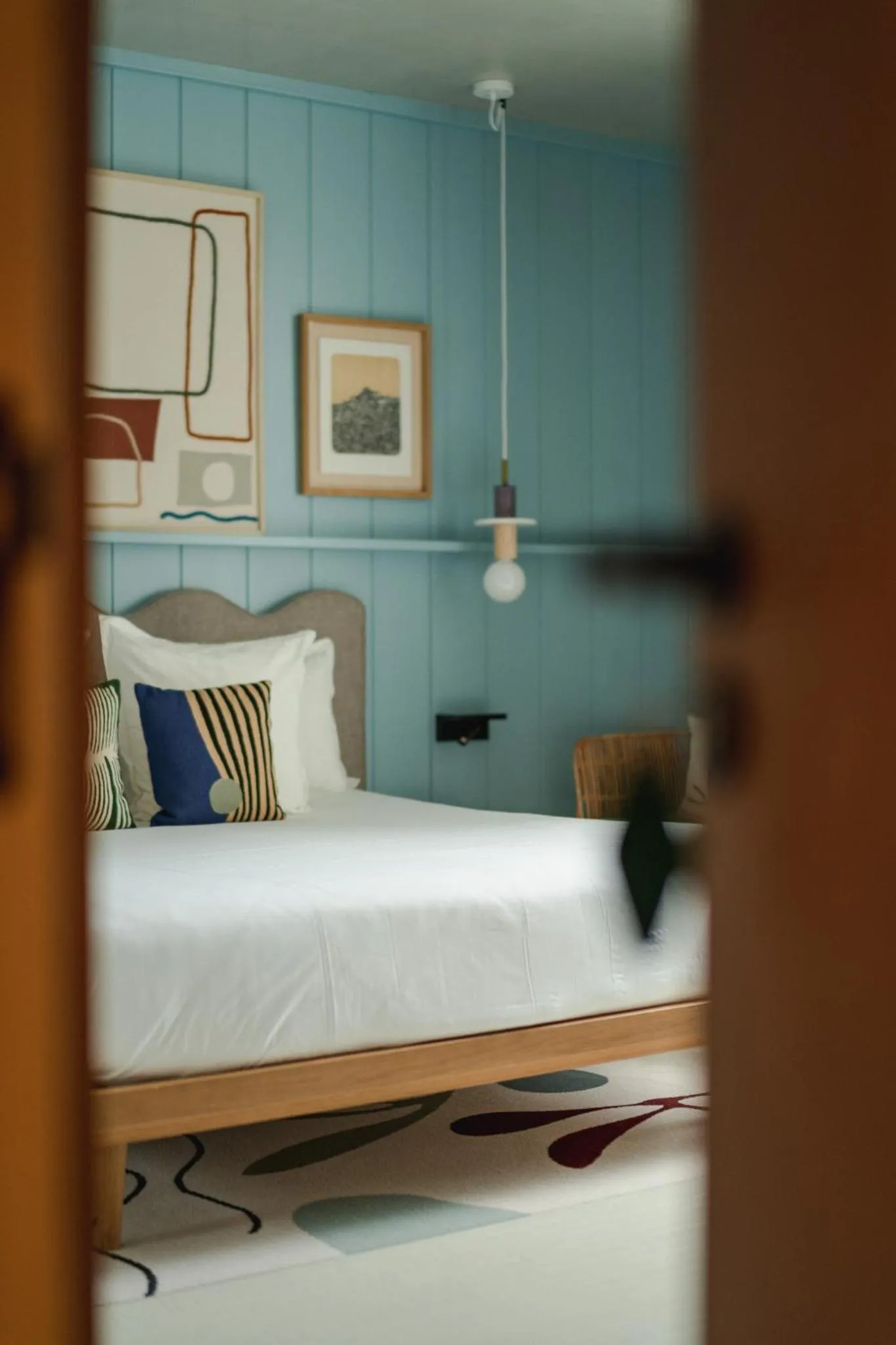 Bedroom, Bed in Hôtel de La Plage