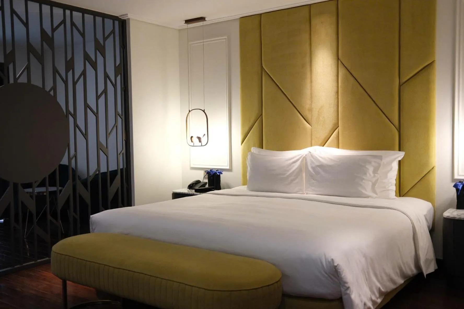 View (from property/room), Bed in Soleil Boutique Hotel Hanoi