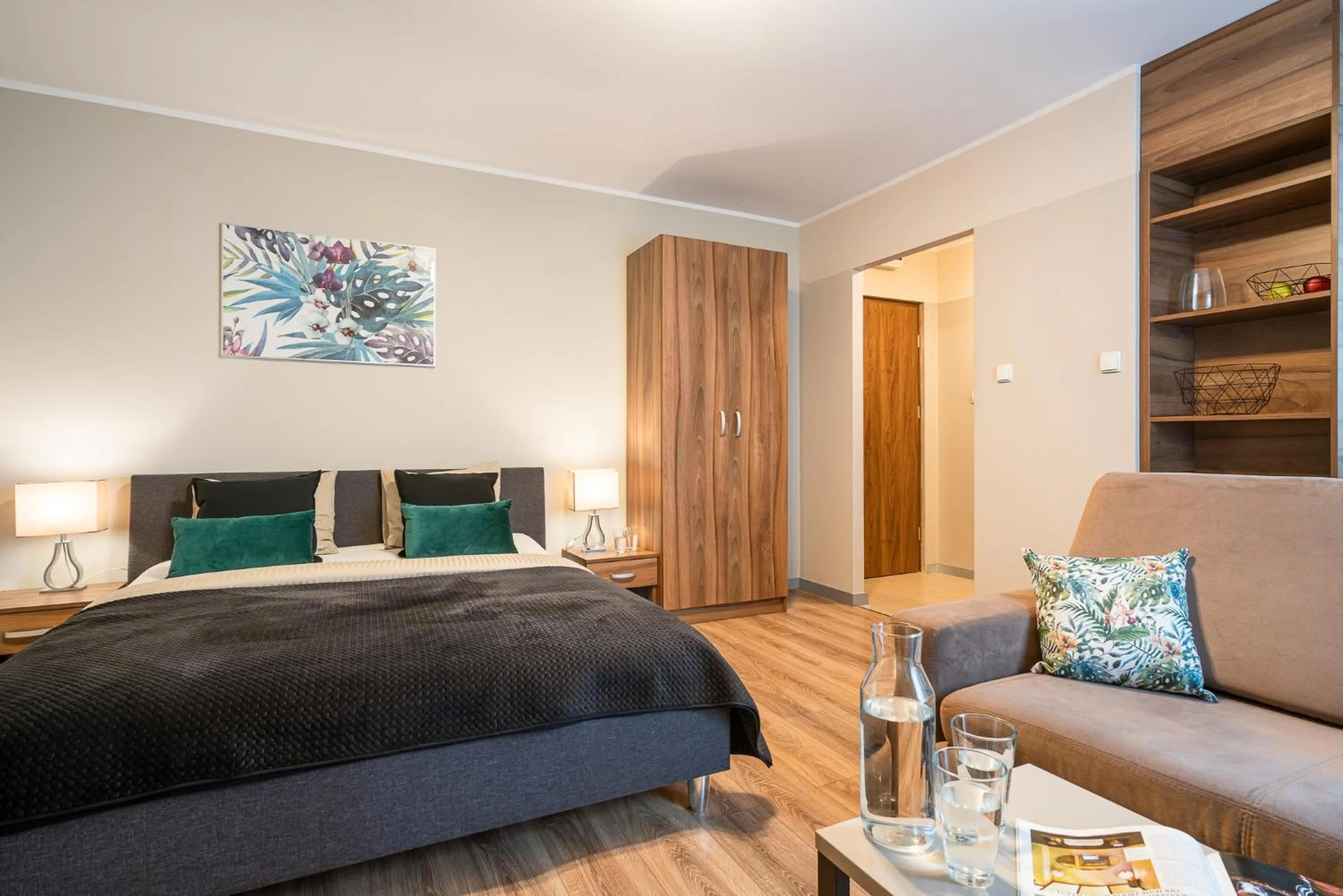 Bed in AbsyntApartments Old Town Wroclaw