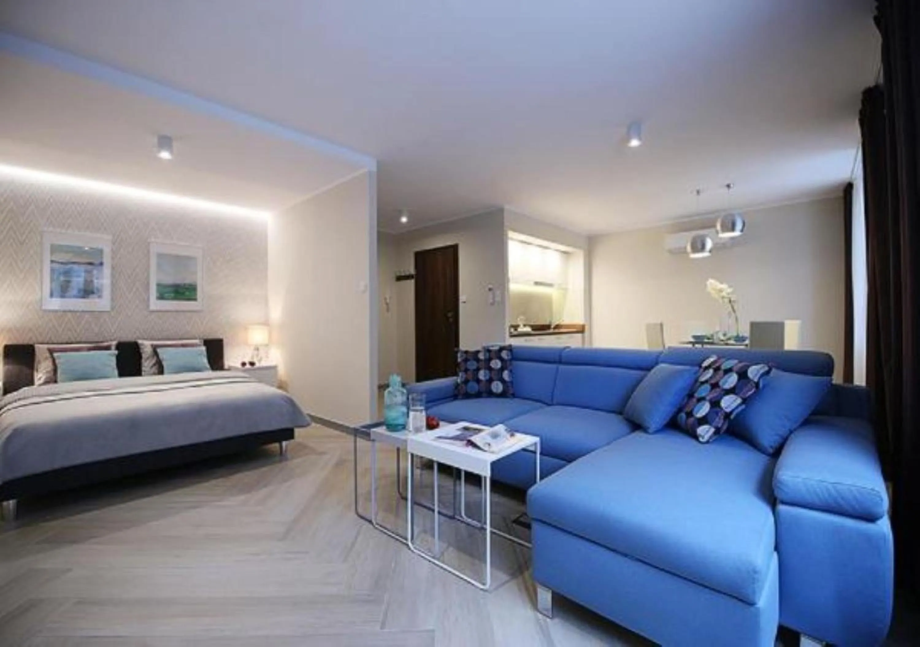 Bed in AbsyntApartments Old Town Wroclaw