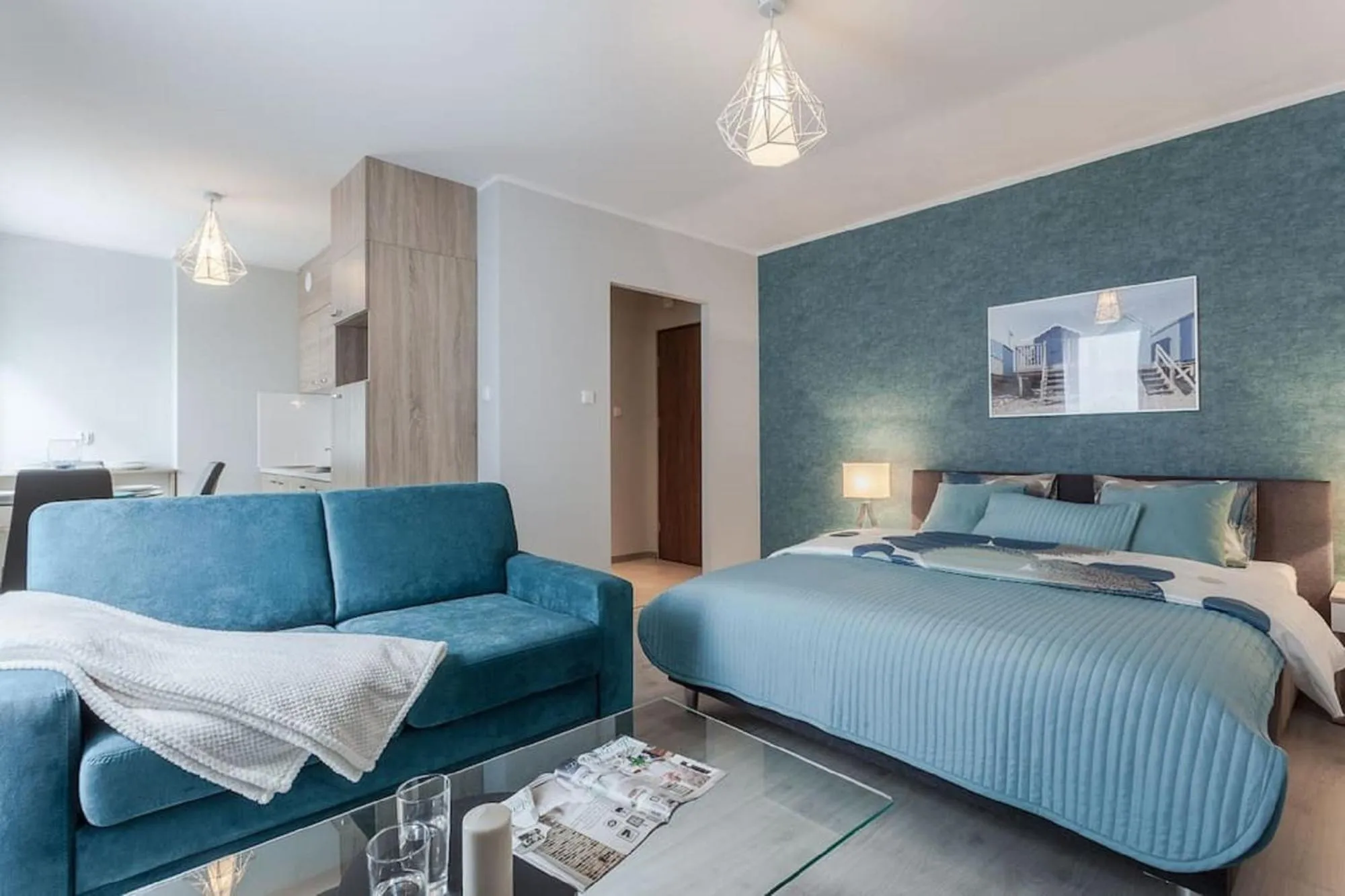 Bed in AbsyntApartments Old Town Wroclaw