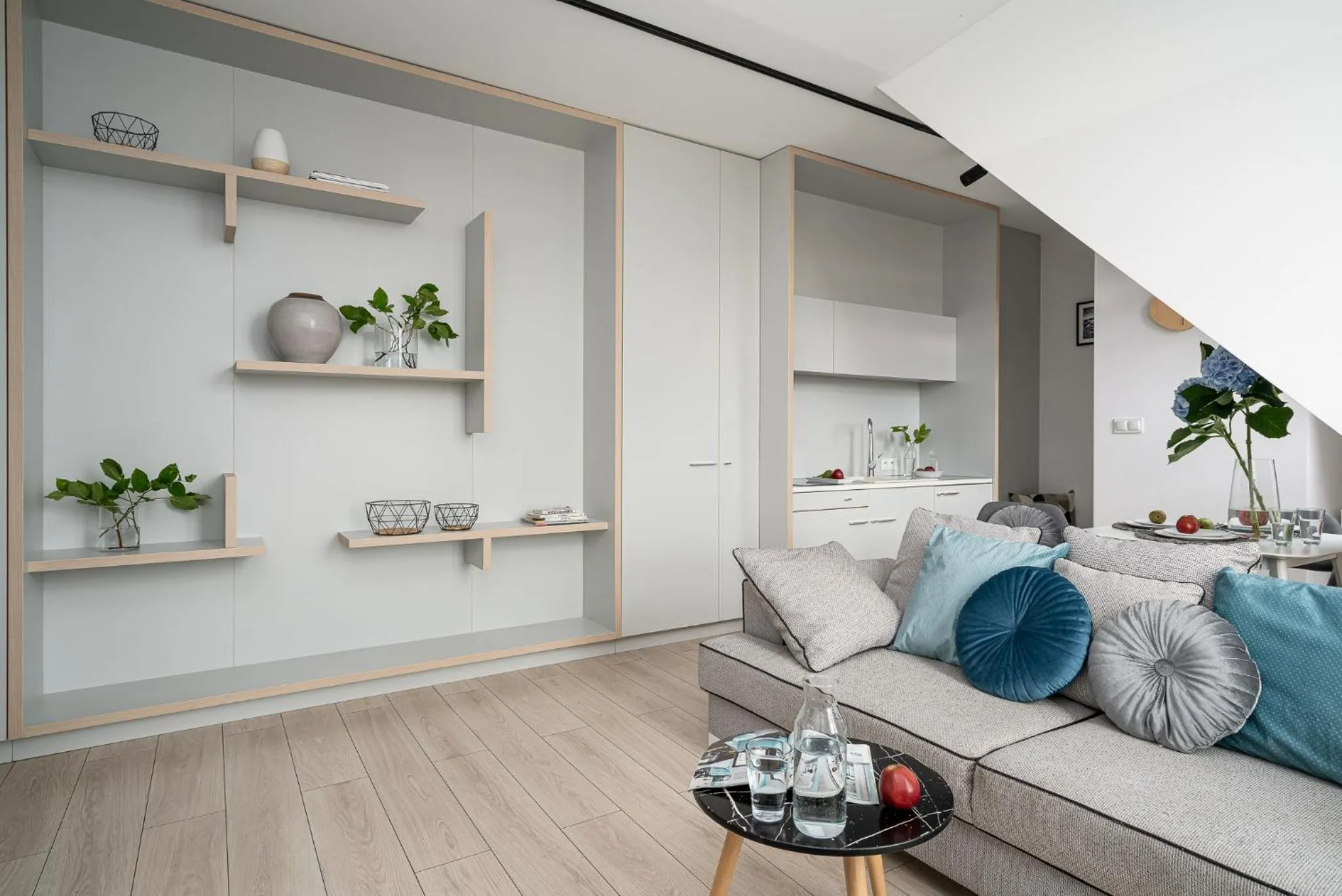 Living room in AbsyntApartments Old Town Wroclaw