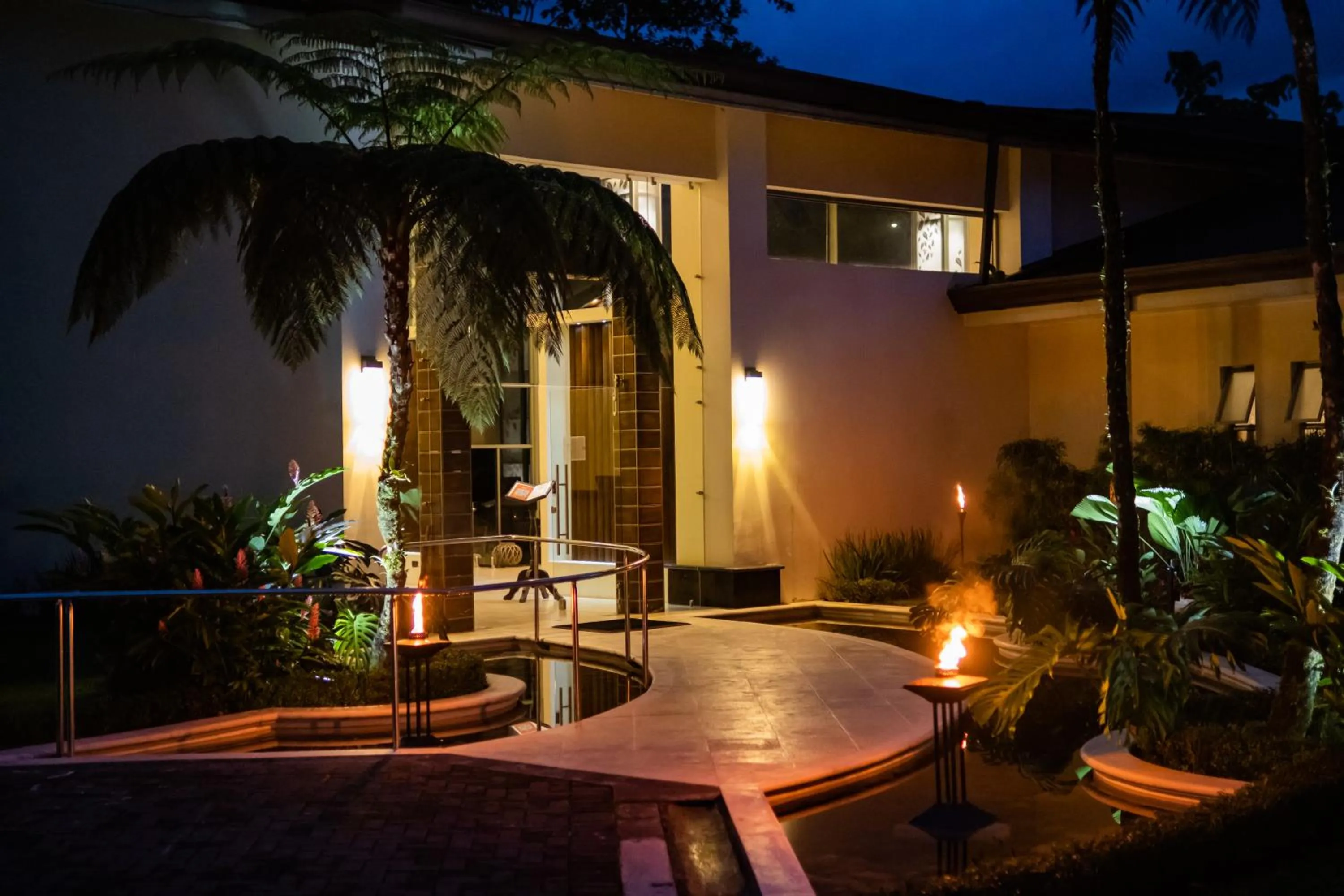 Property building in Hotel Lomas del Volcan