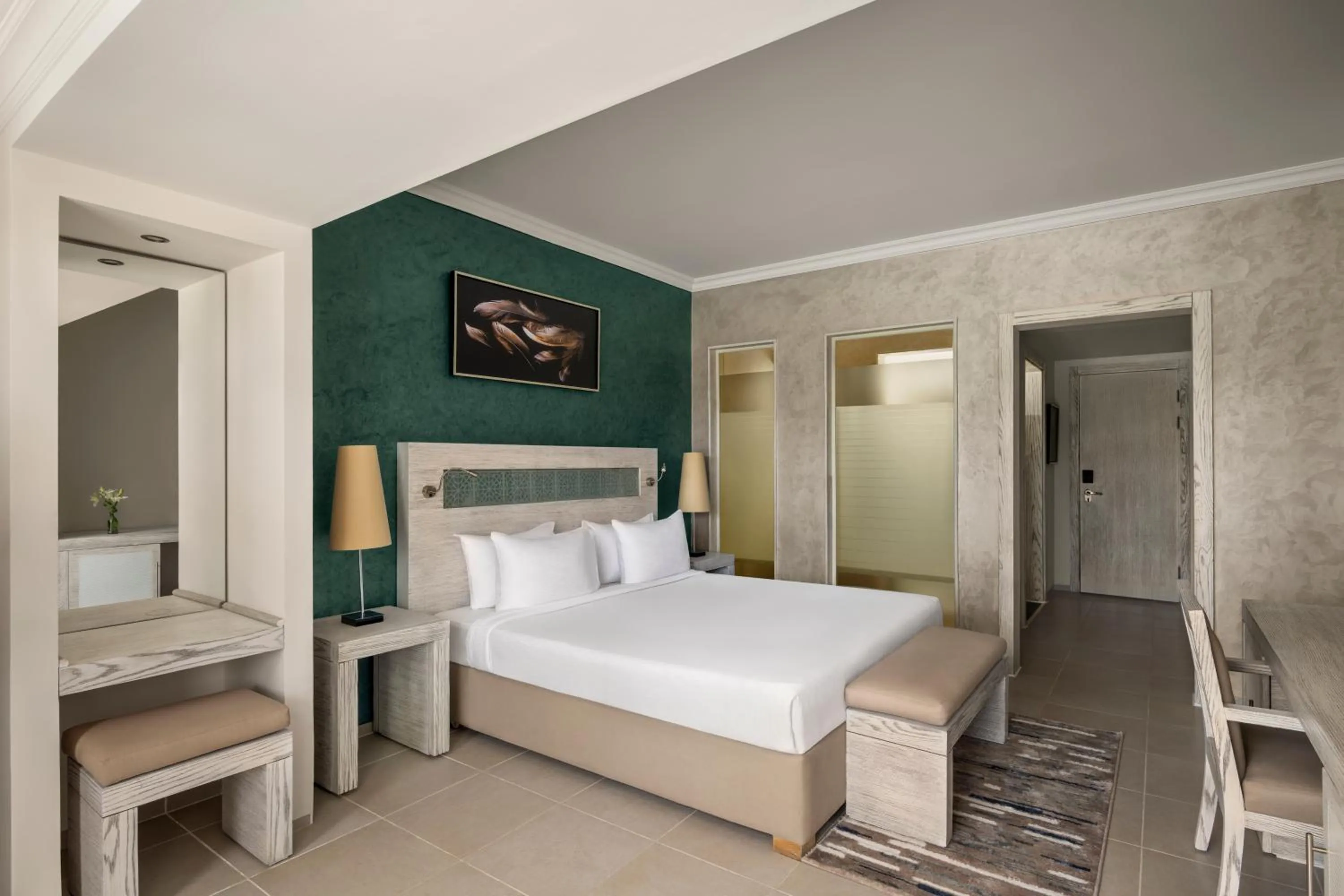 Bed in Movenpick Waterpark Resort & Spa Soma Bay