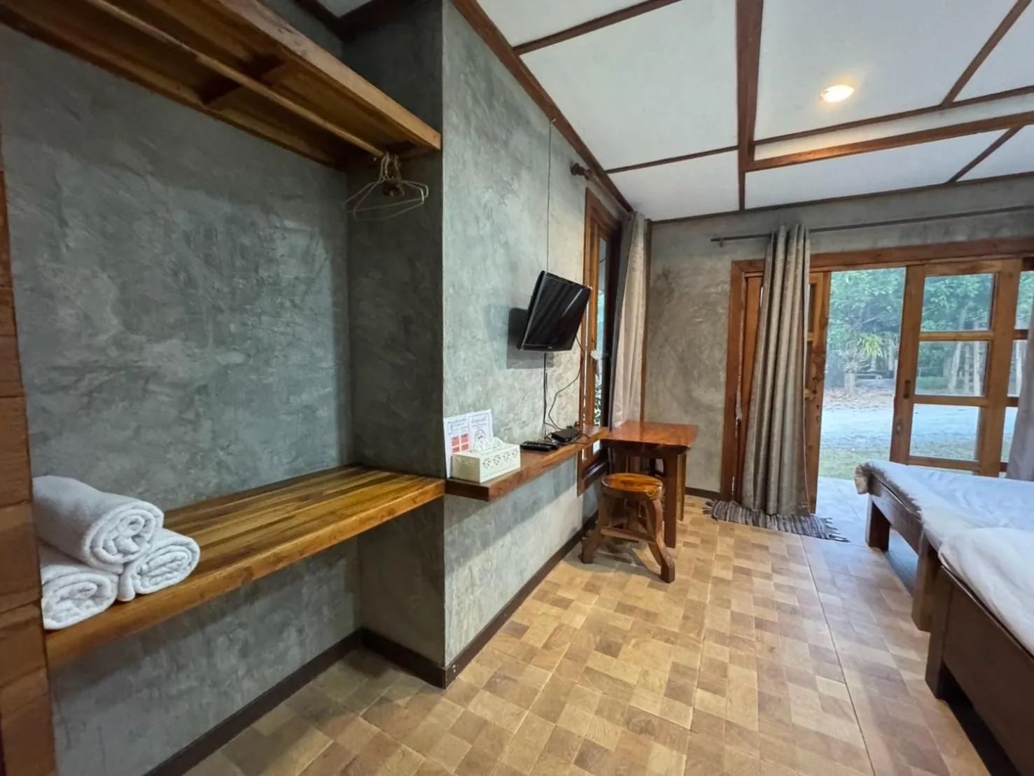 Bed in The Nanda Resort