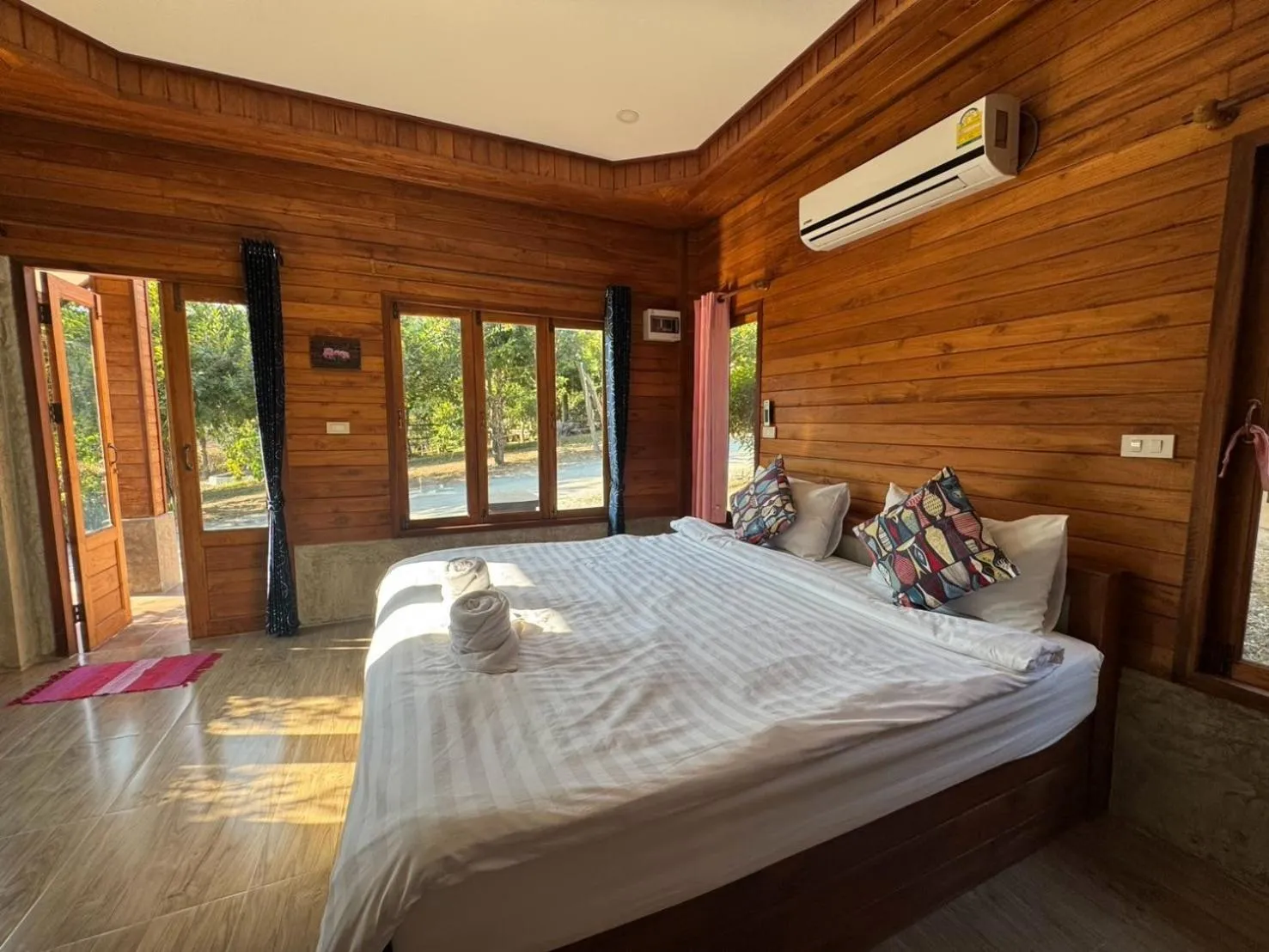 Bed in The Nanda Resort