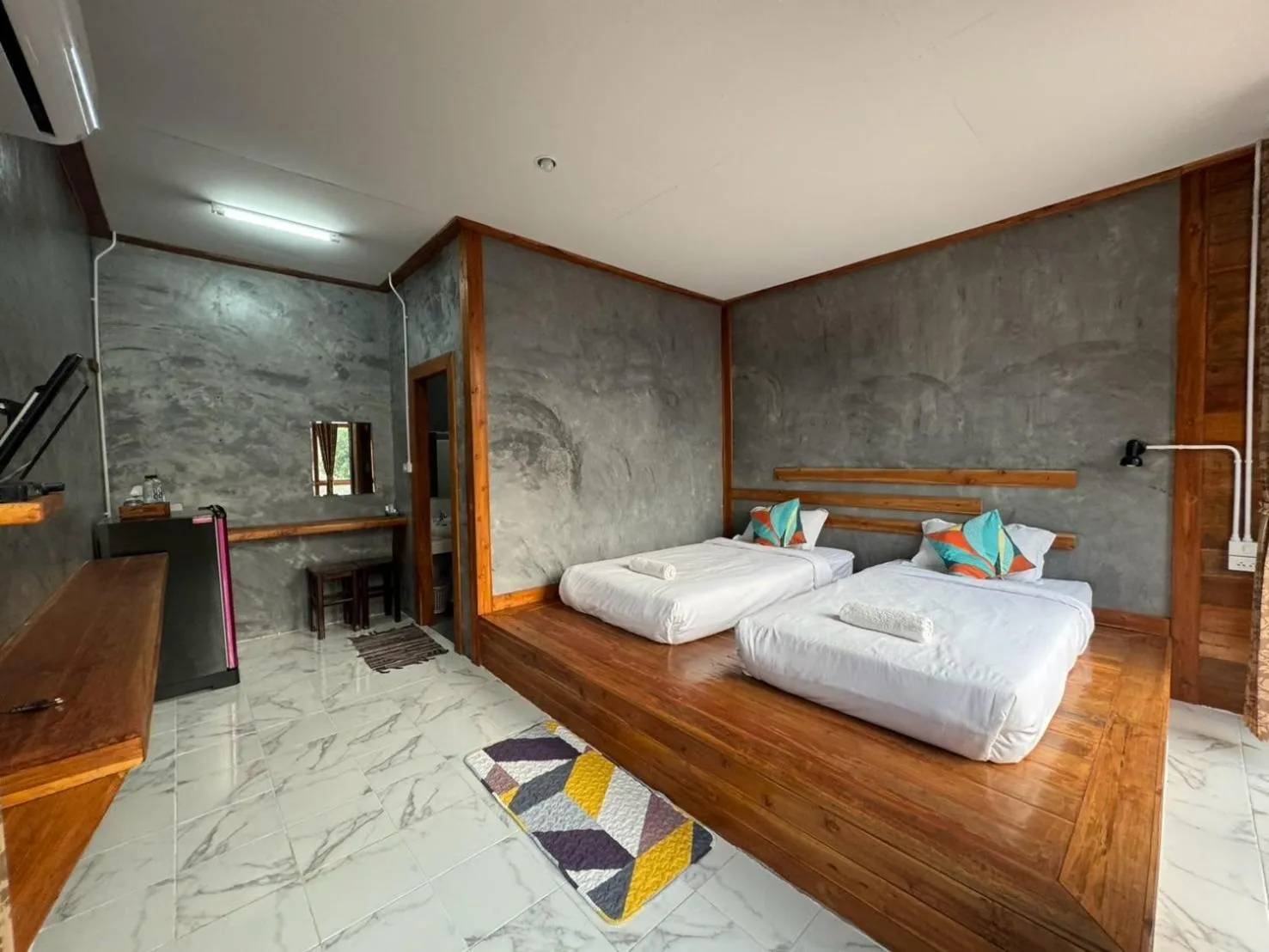 Bed in The Nanda Resort