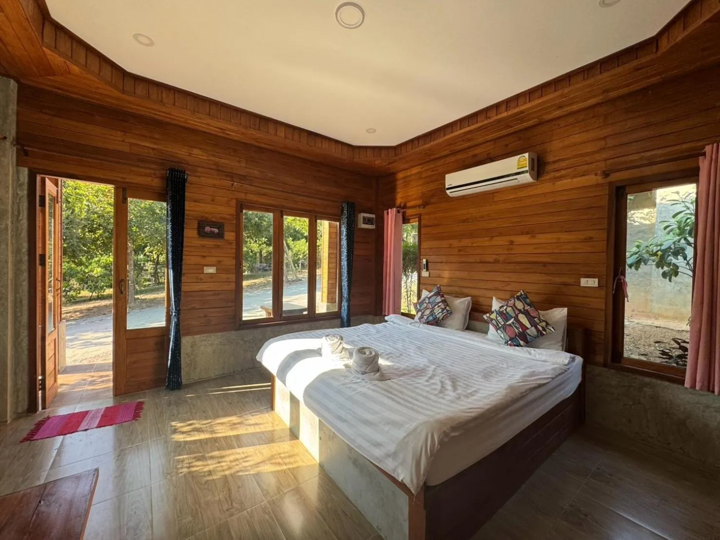 Bed in The Nanda Resort