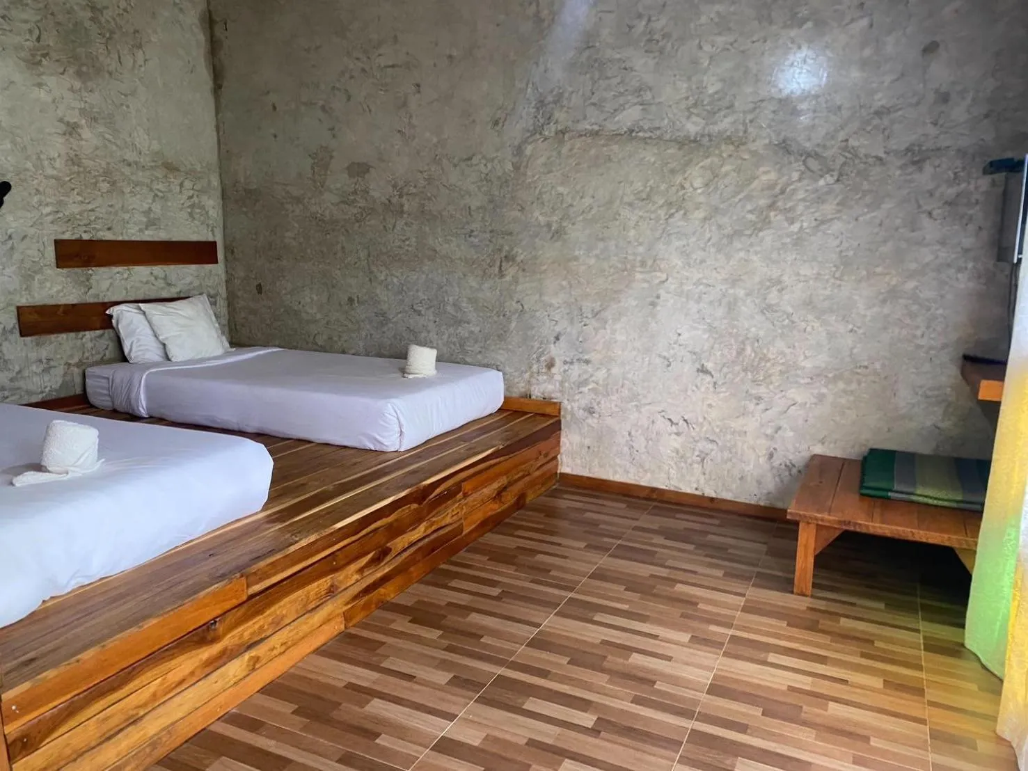 Bed in The Nanda Resort