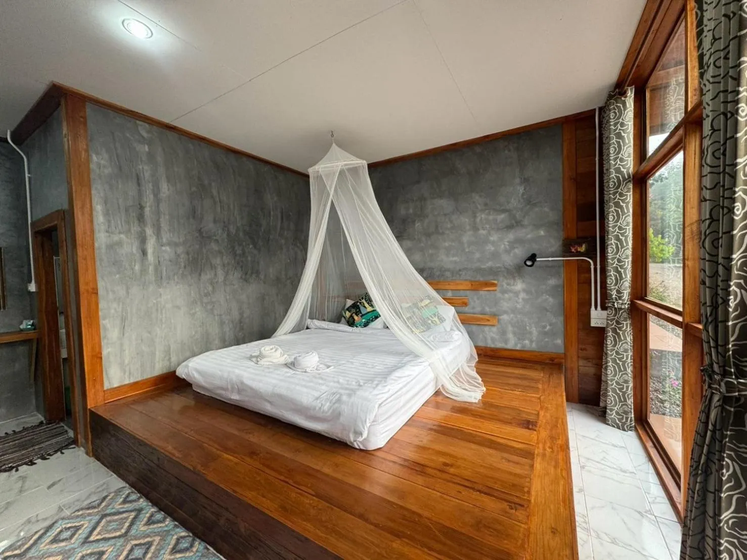 Bed in The Nanda Resort