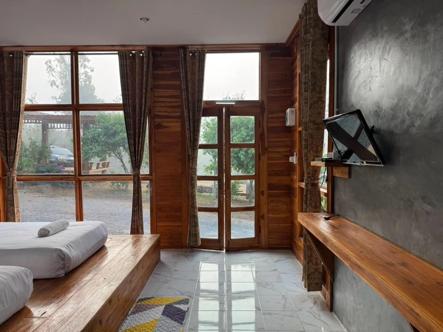 Bed in The Nanda Resort