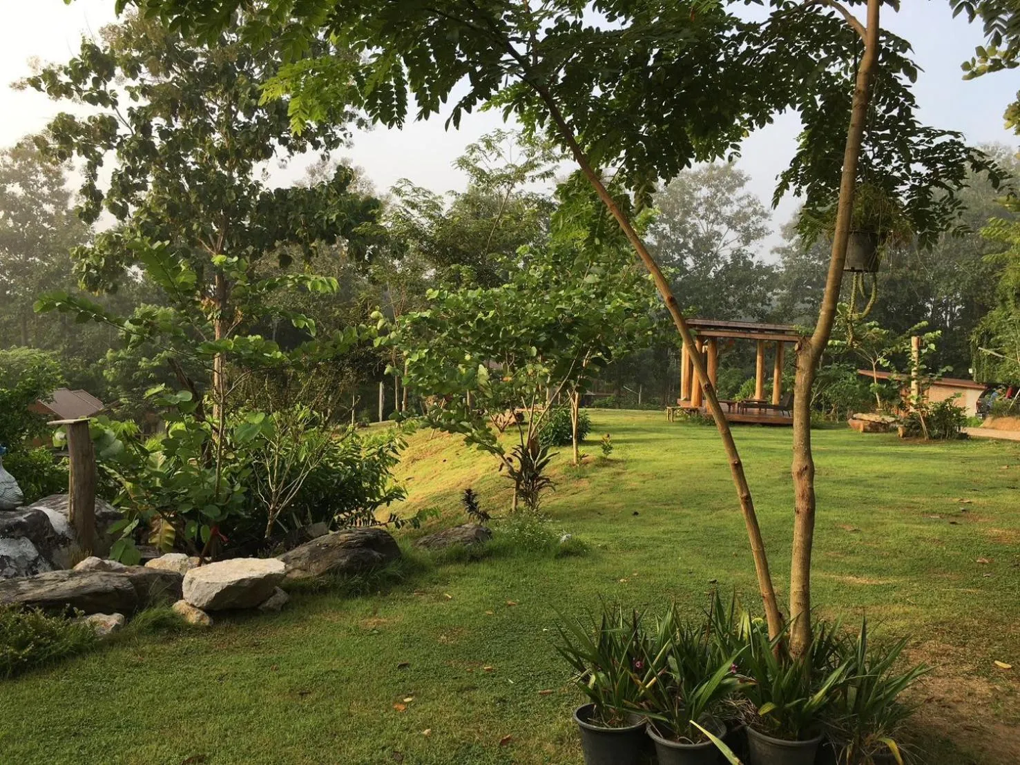 Garden in The Nanda Resort