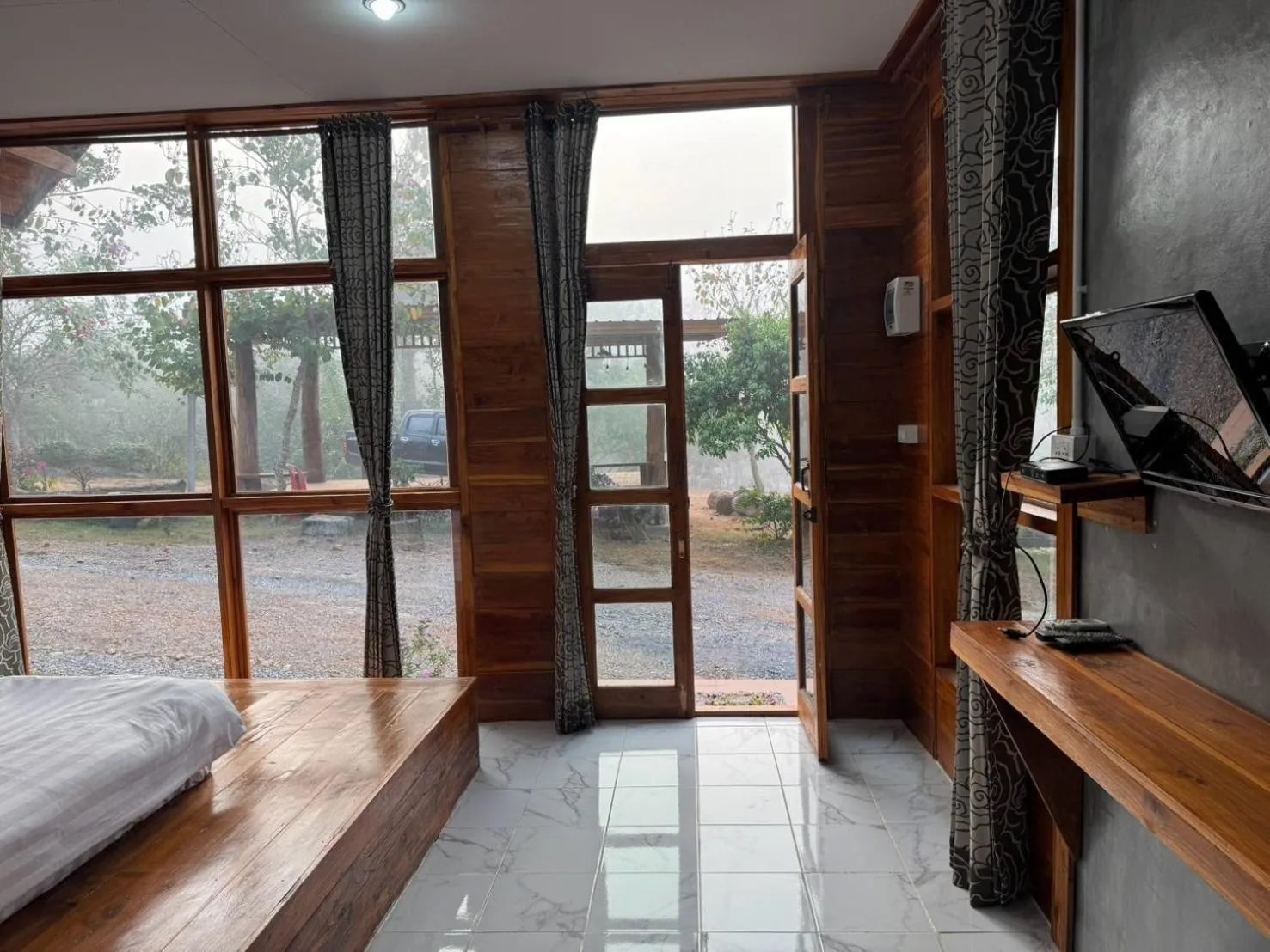 Bed in The Nanda Resort