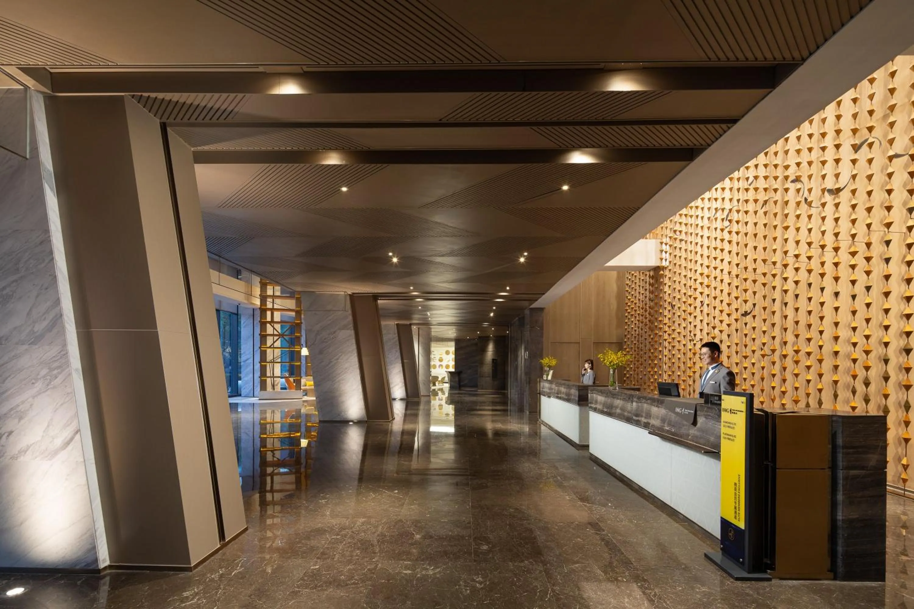 Property building in voco Shanghai Hongqiao Hub by IHG