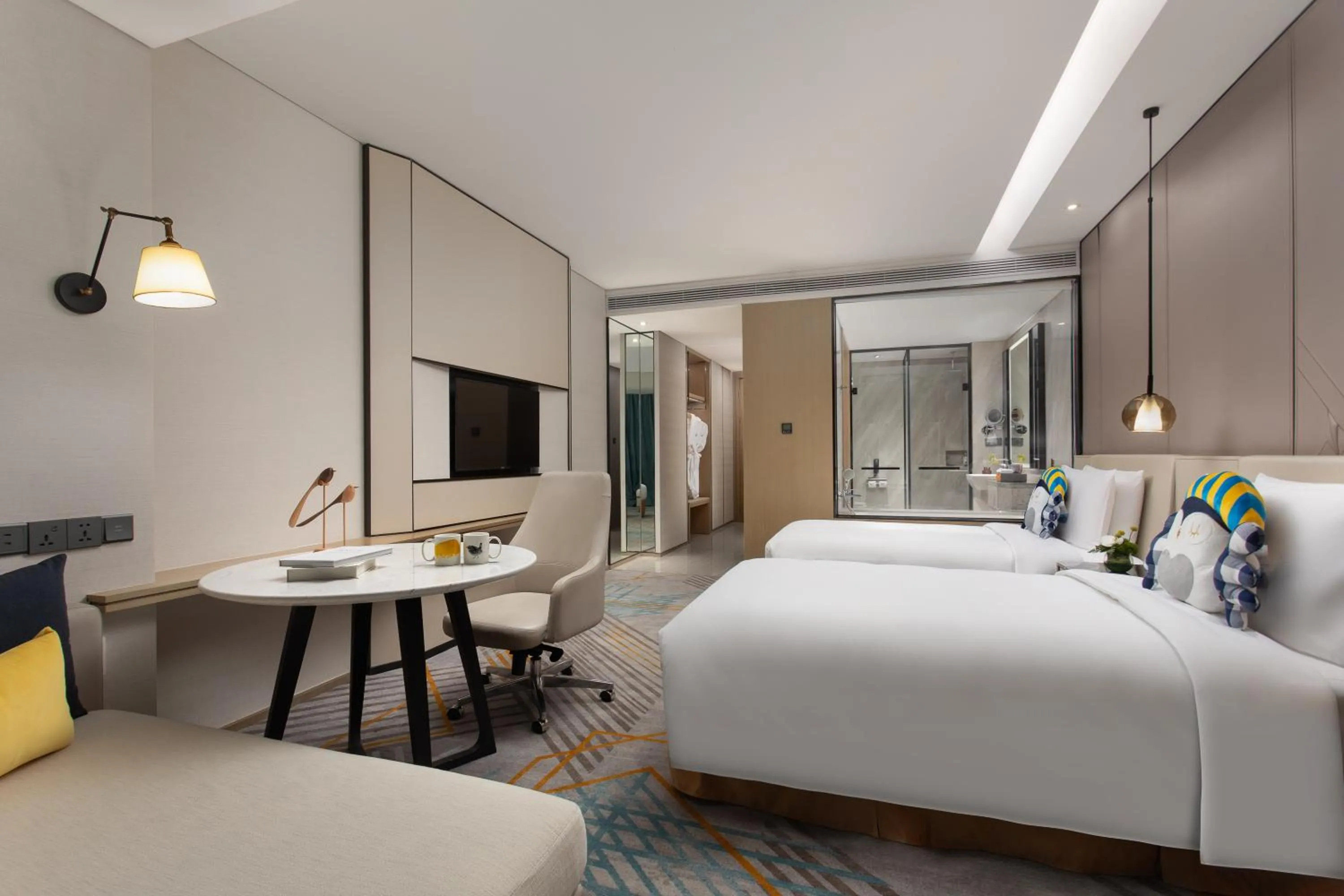 Bed in voco Shanghai Hongqiao Hub by IHG