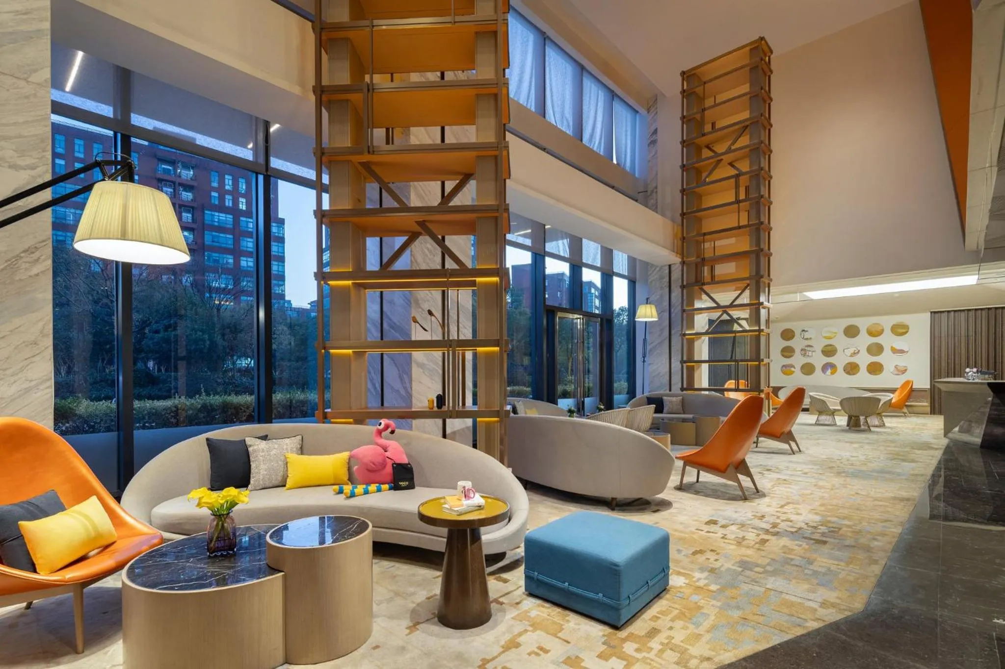 Lounge or bar in voco Shanghai Hongqiao Hub by IHG