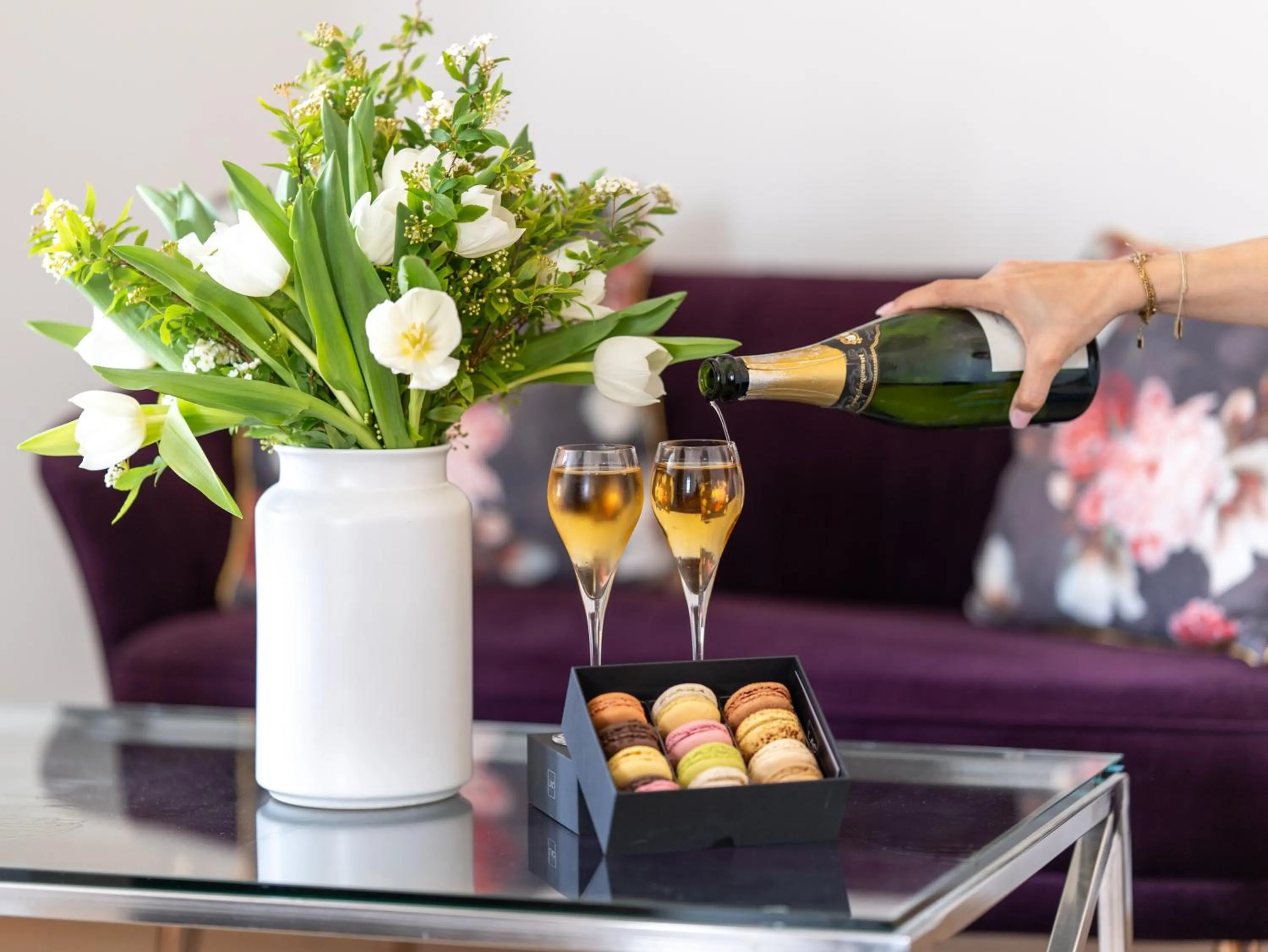 Decorative detail in Hotel La Villa Nice Victor Hugo