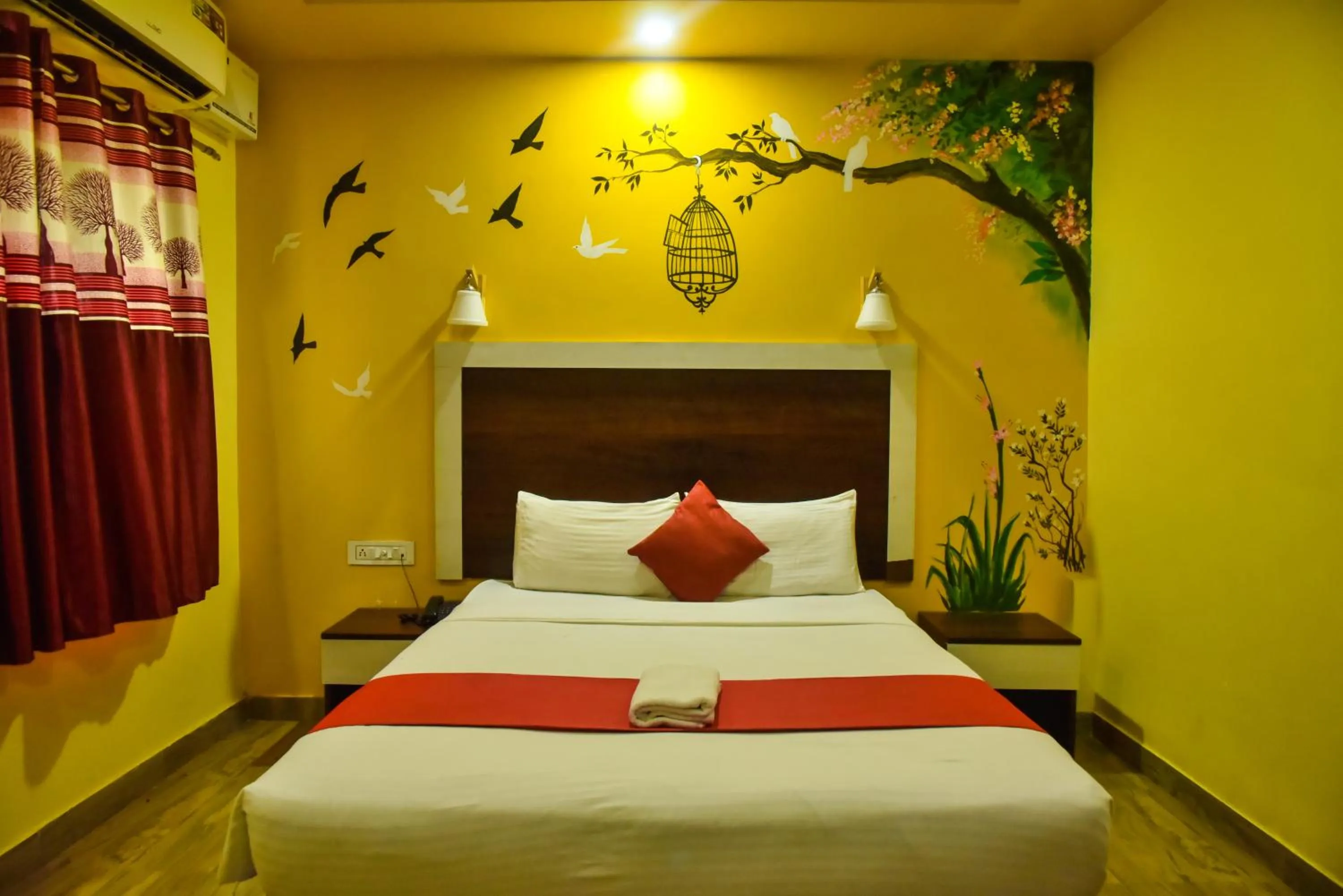 Bed in Ratna Resort near Bhubaneswar Airport