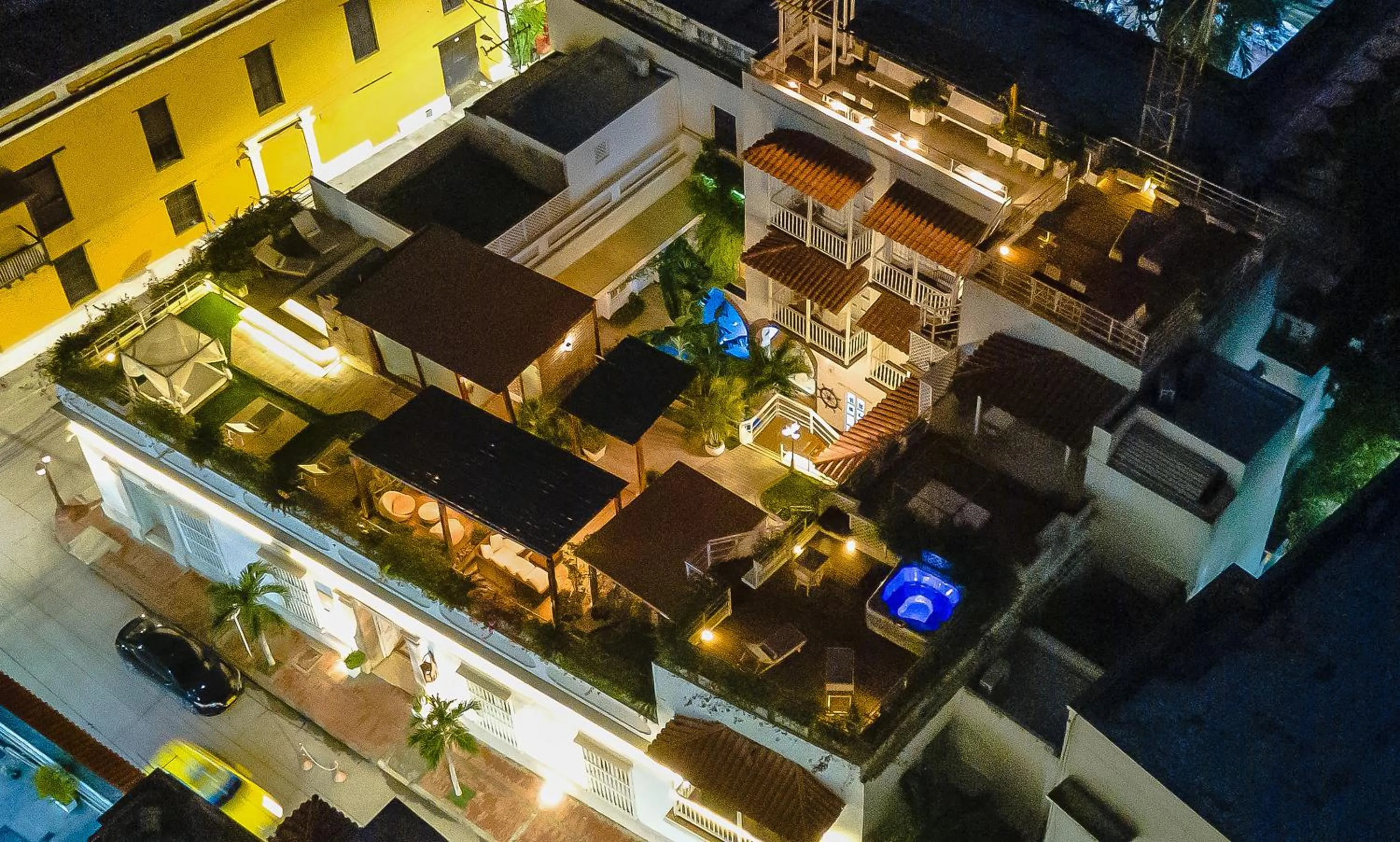Bird's eye view in Hotel Boutique Don Pepe