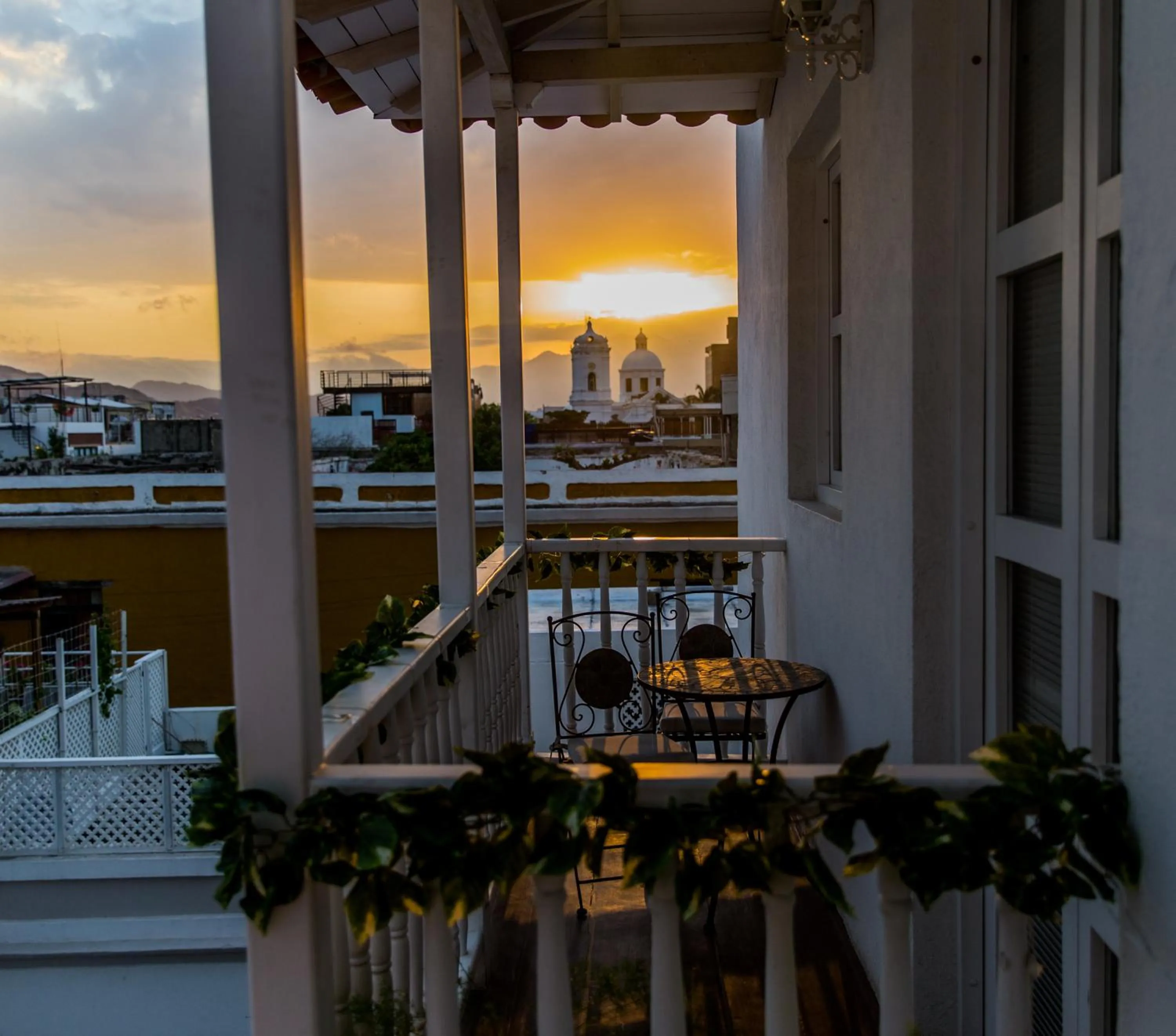 Balcony/Terrace in Hotel Boutique Don Pepe