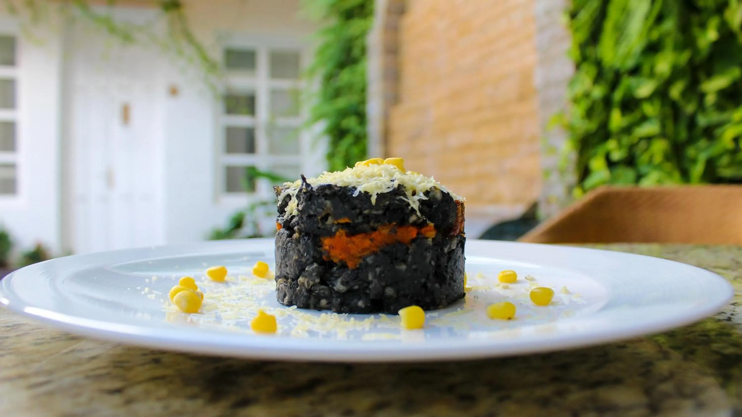 Food close-up in Hotel Boutique Don Pepe