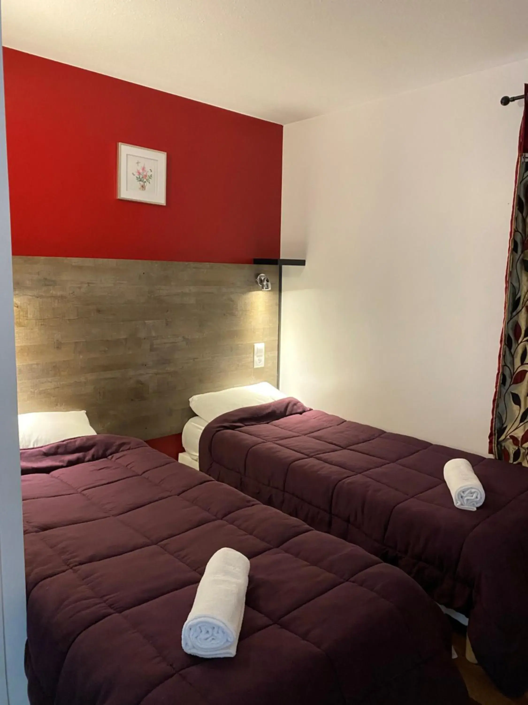 Standard Twin Room in Fast Hotel Brie-Comte-Robert Standard Twin Room in Fast Hotel Brie-Comte-Robert