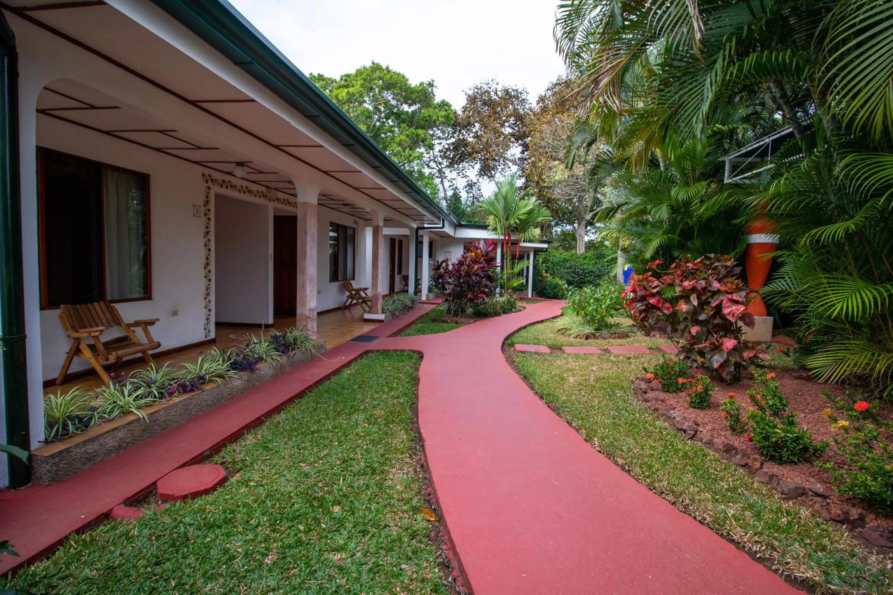 Patio in Hotel La Rosa de America