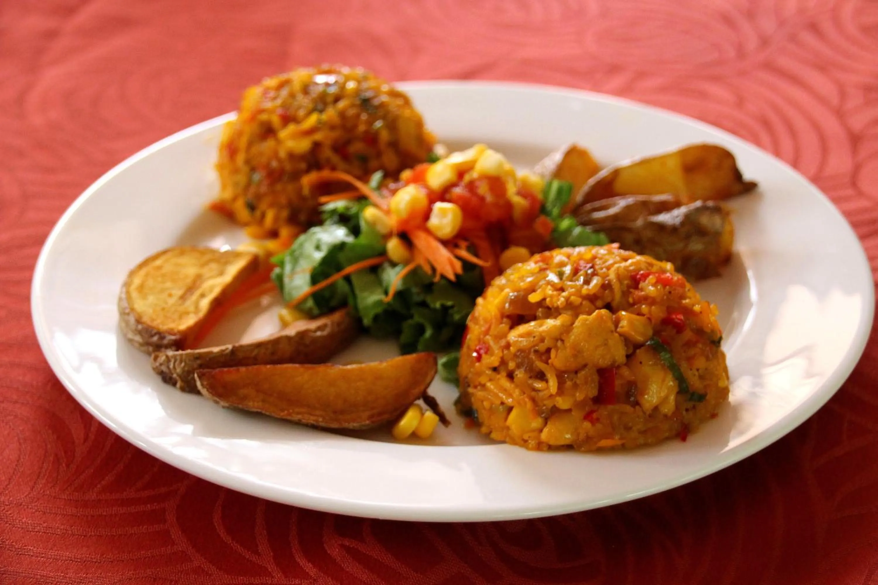 Dinner in Hotel La Rosa de America