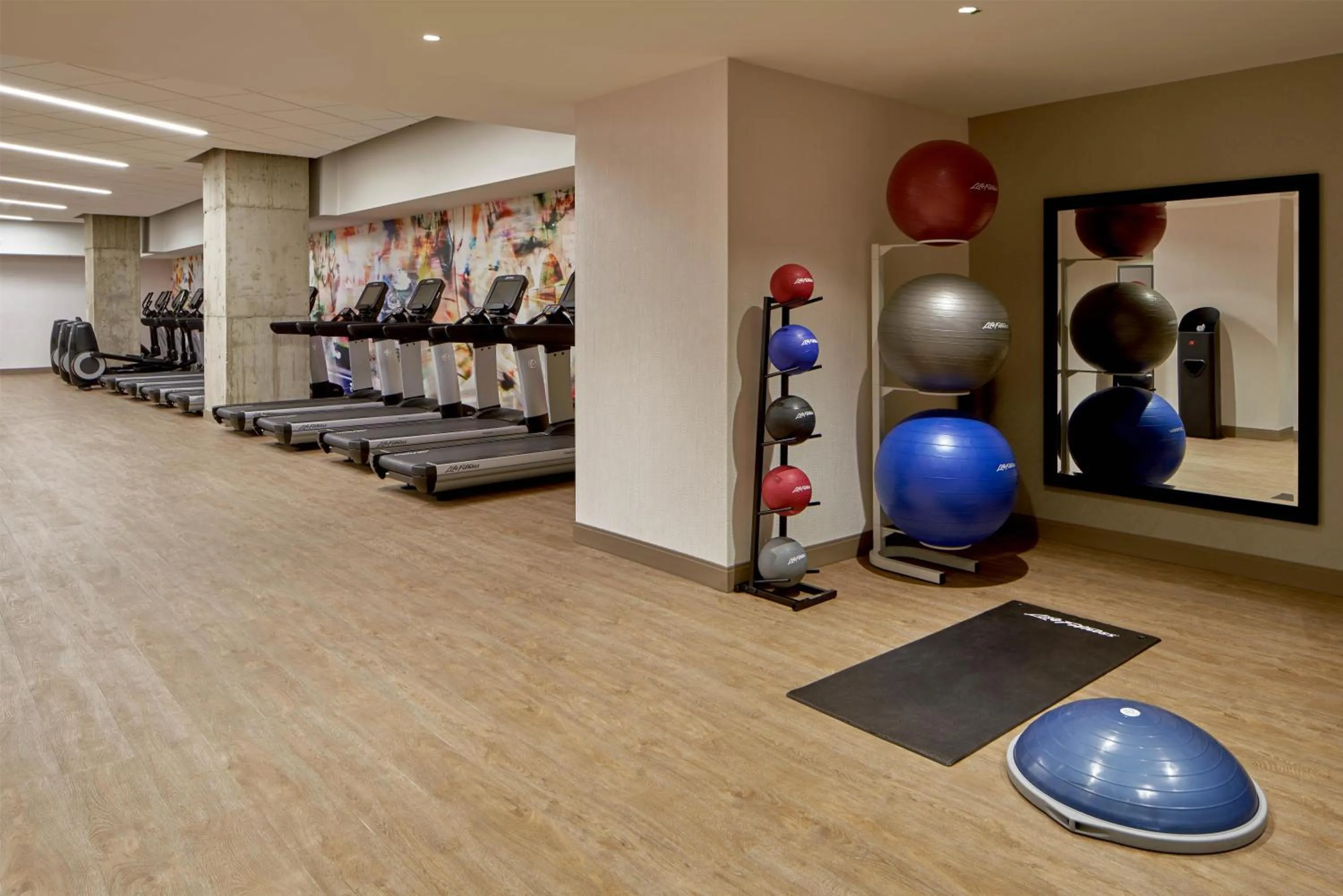 Fitness centre/facilities in Grand Hyatt Washington