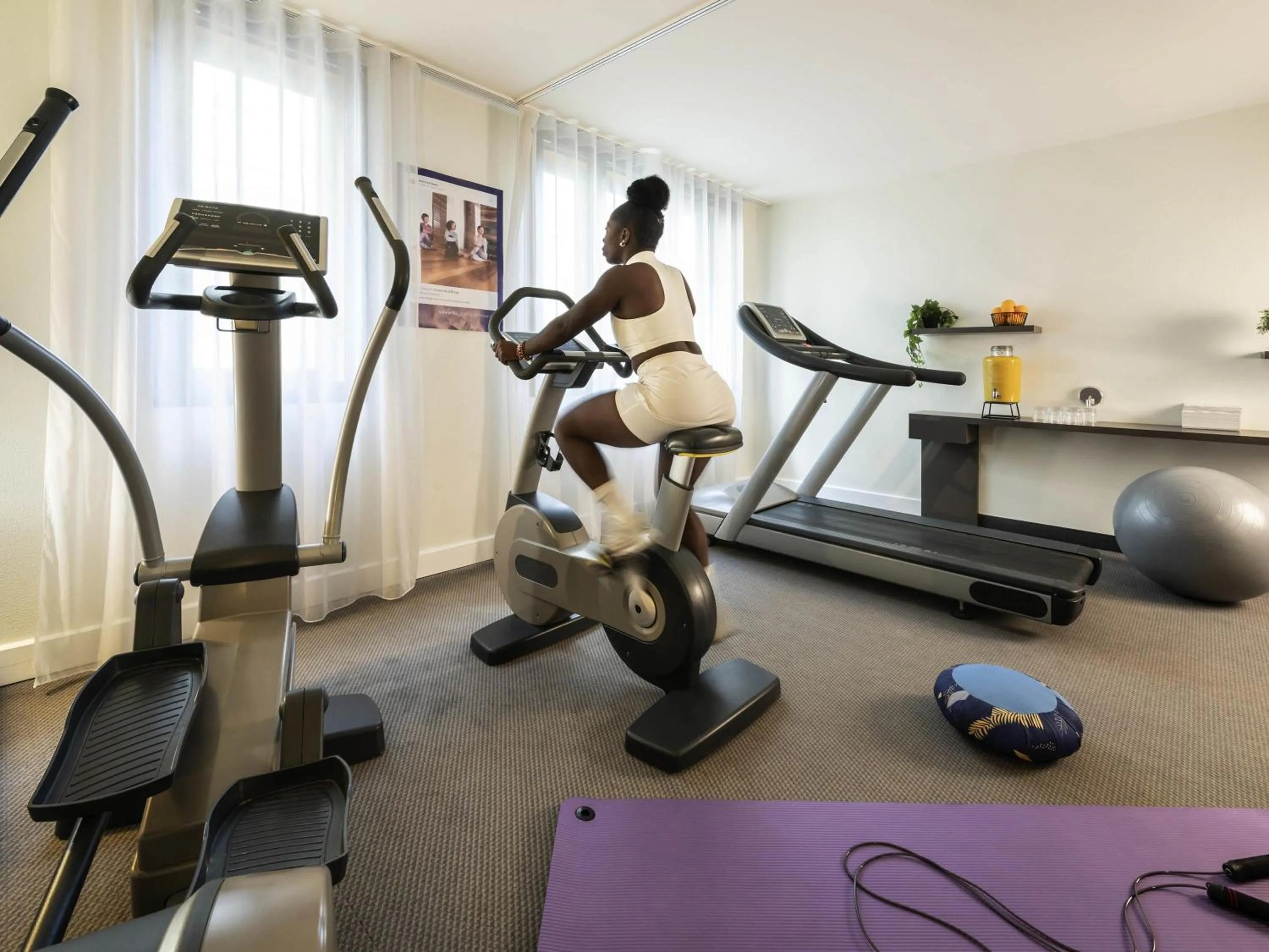 Fitness centre/facilities in Novotel Suites Paris CDG Airport Villepinte