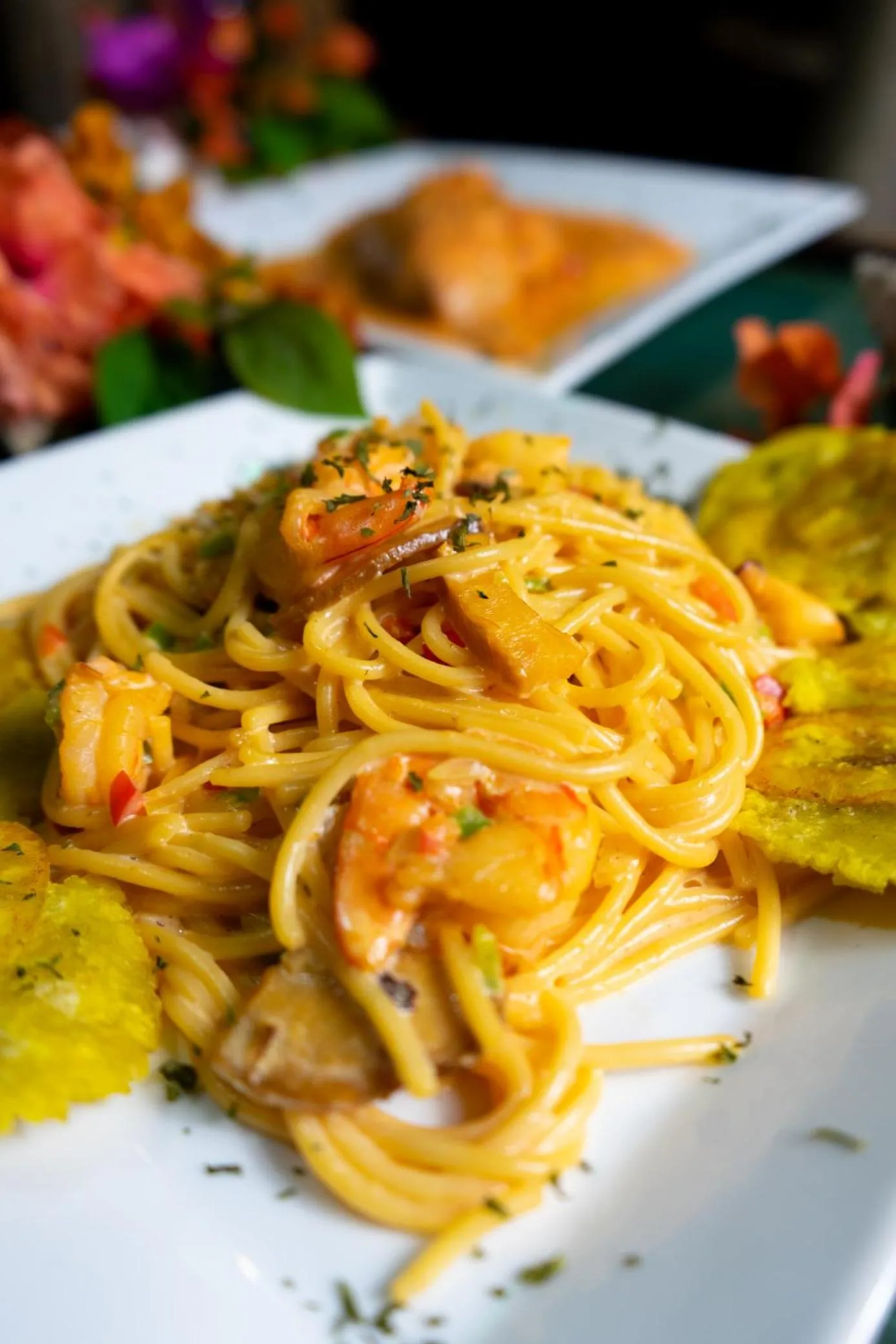 Food in CHALET TROPICAL Hotel & Pool Bar Restaurant