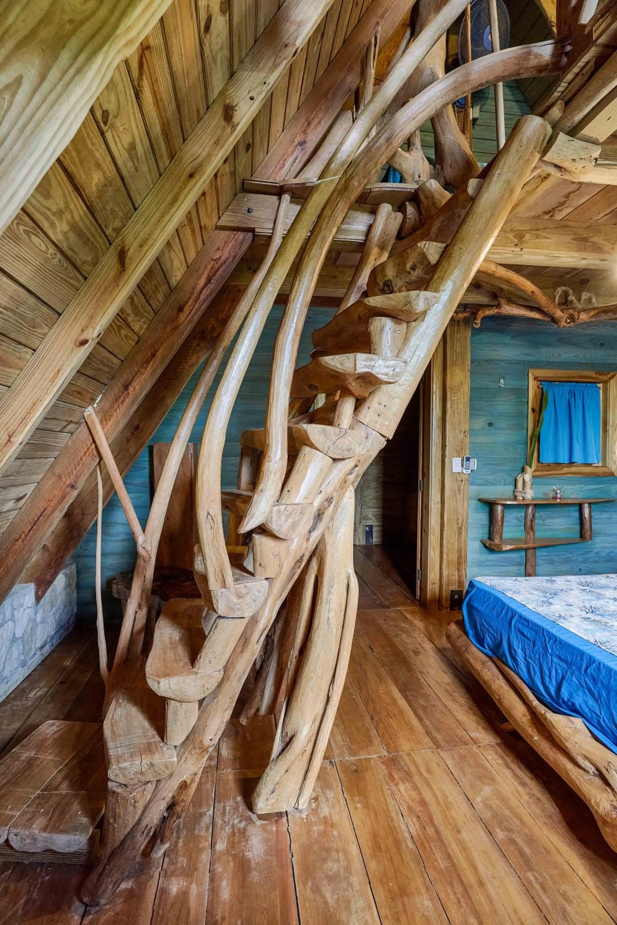 Bed in CHALET TROPICAL Hotel & Pool Bar Restaurant