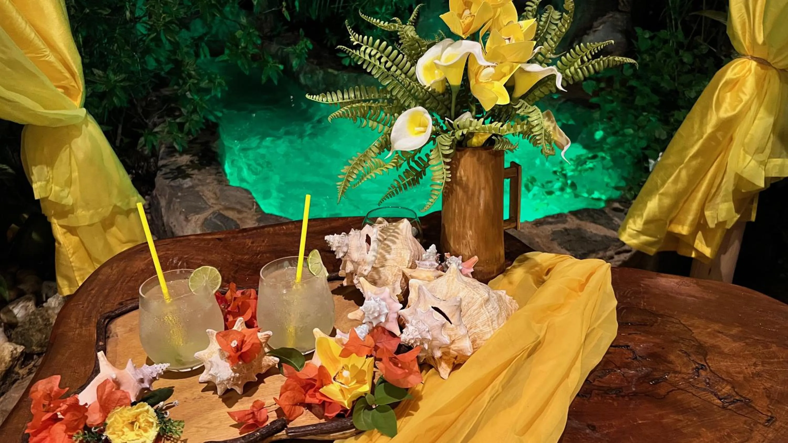 Food and drinks in CHALET TROPICAL Hotel & Pool Bar Restaurant