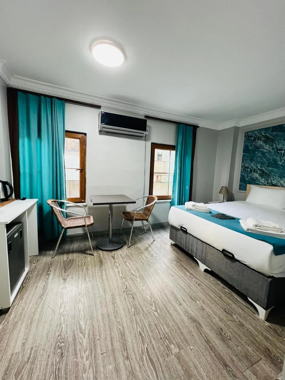 Bed in Taksim Dora Hotel