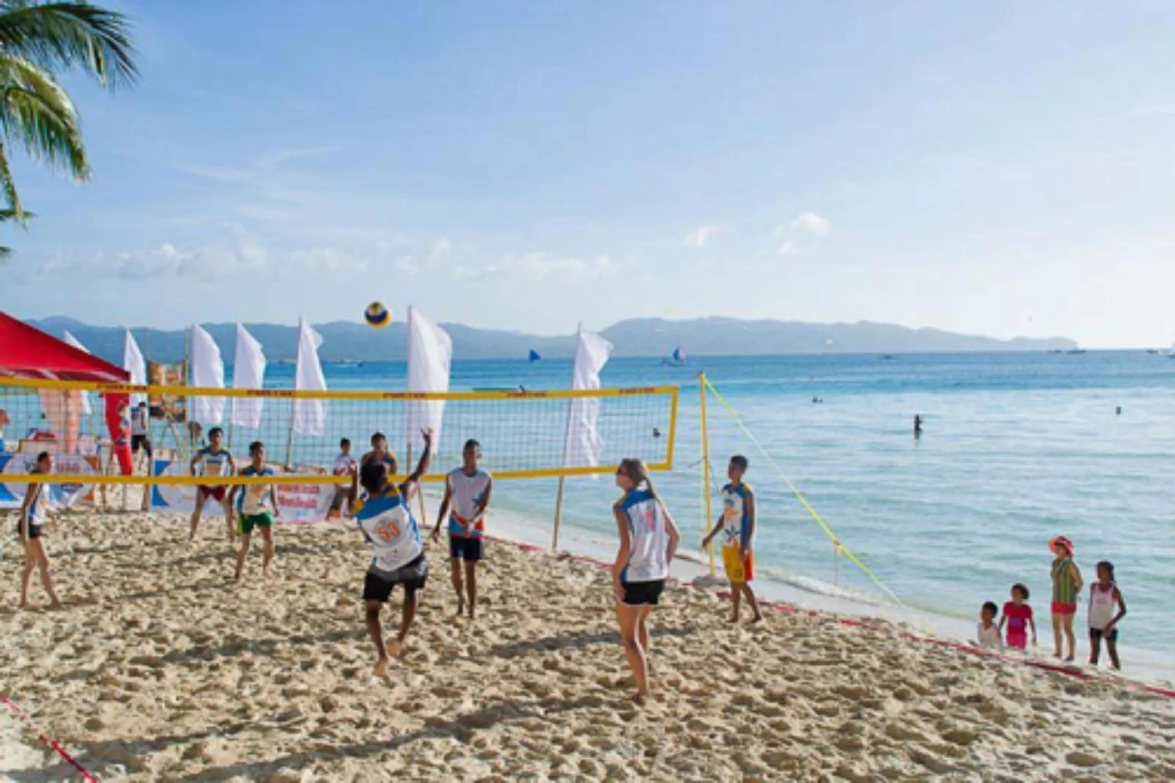Beach in Boracay Uptown