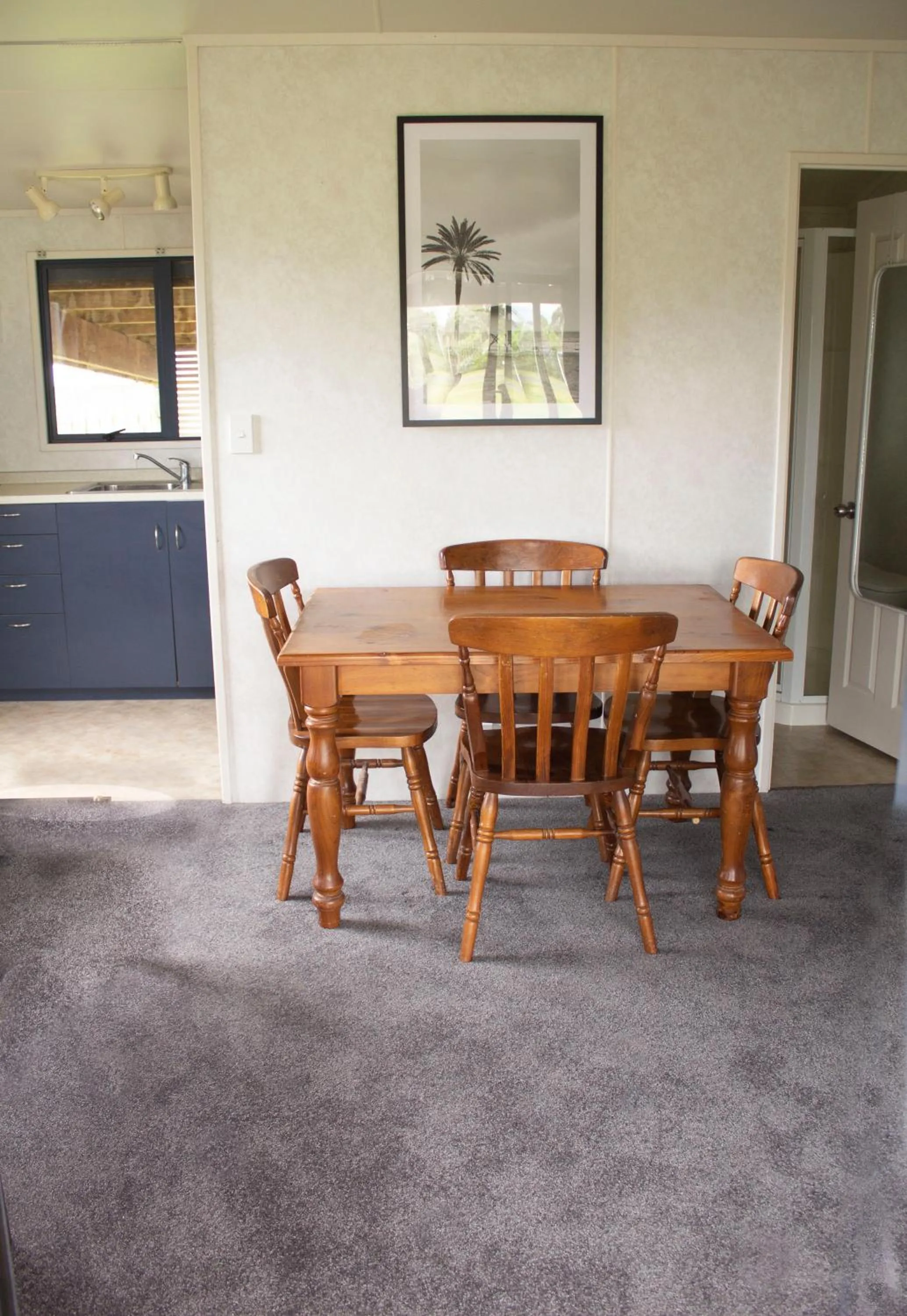 Kitchen or kitchenette in Whanganui Seaside Holiday Park