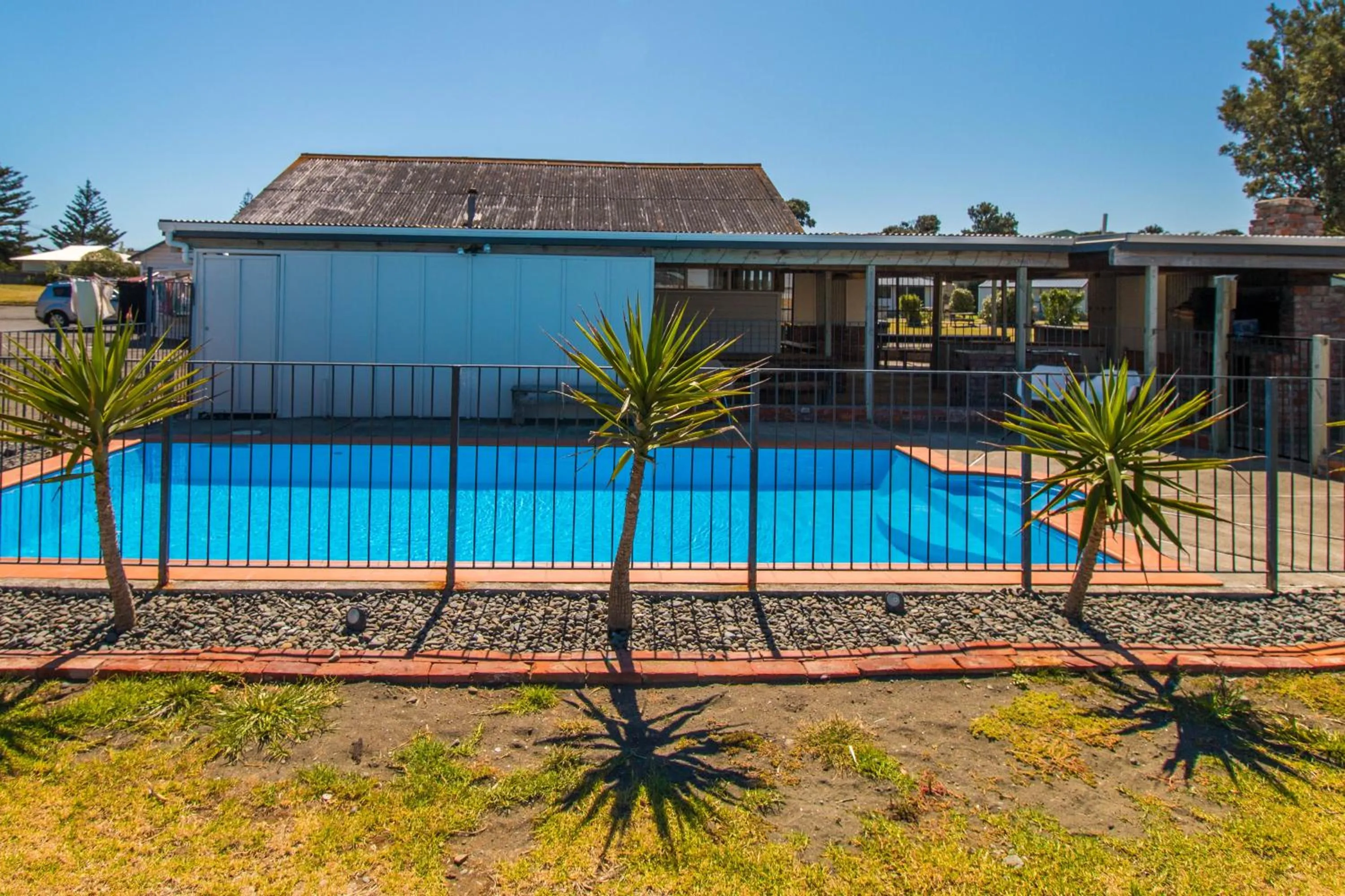 Property building in Whanganui Seaside Holiday Park