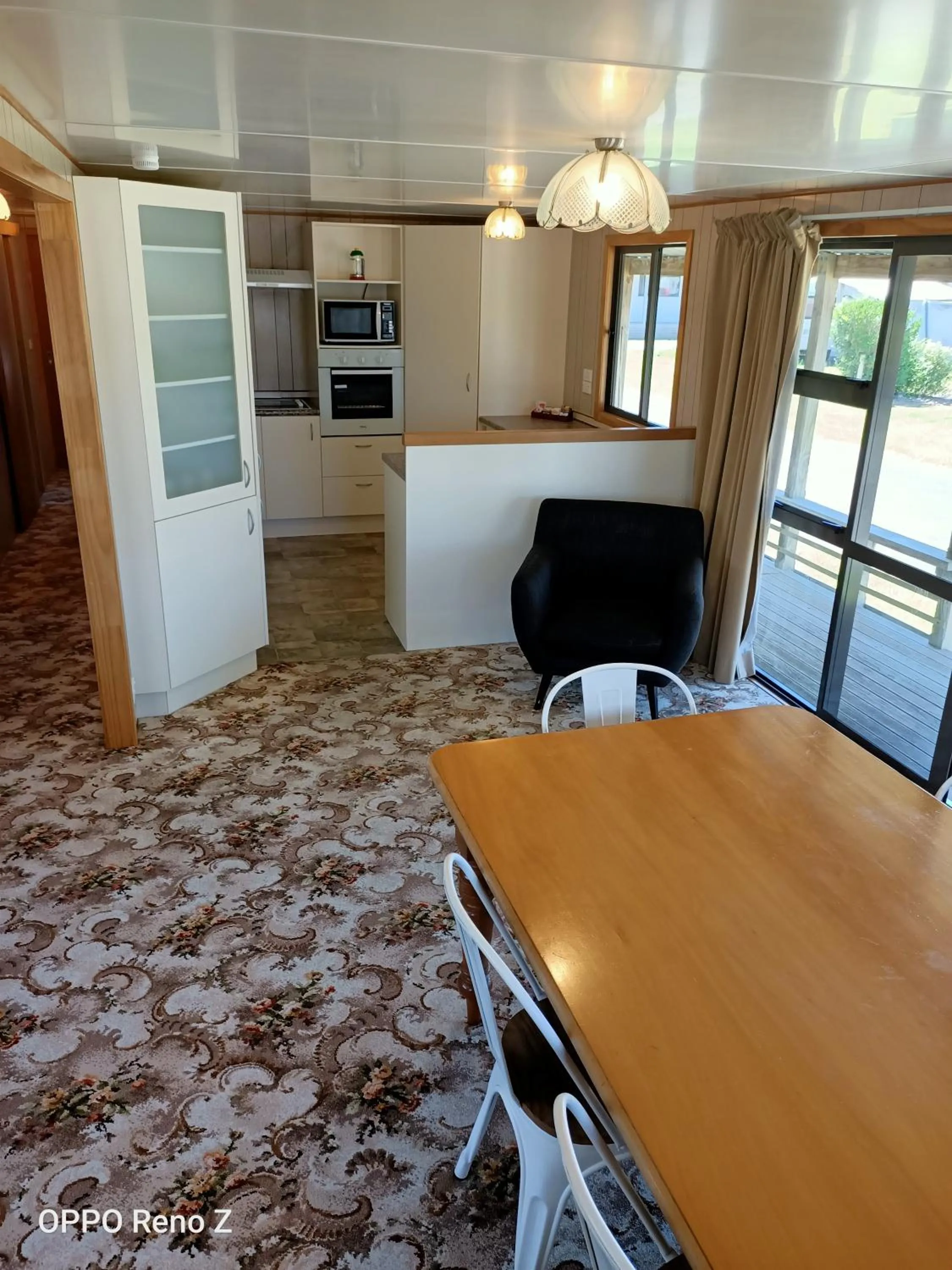 Kitchen or kitchenette in Whanganui Seaside Holiday Park