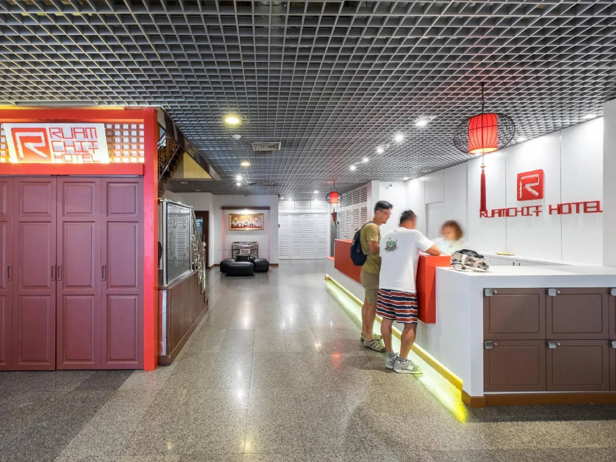 Lobby or reception in Ruamchitt Plaza Hotel